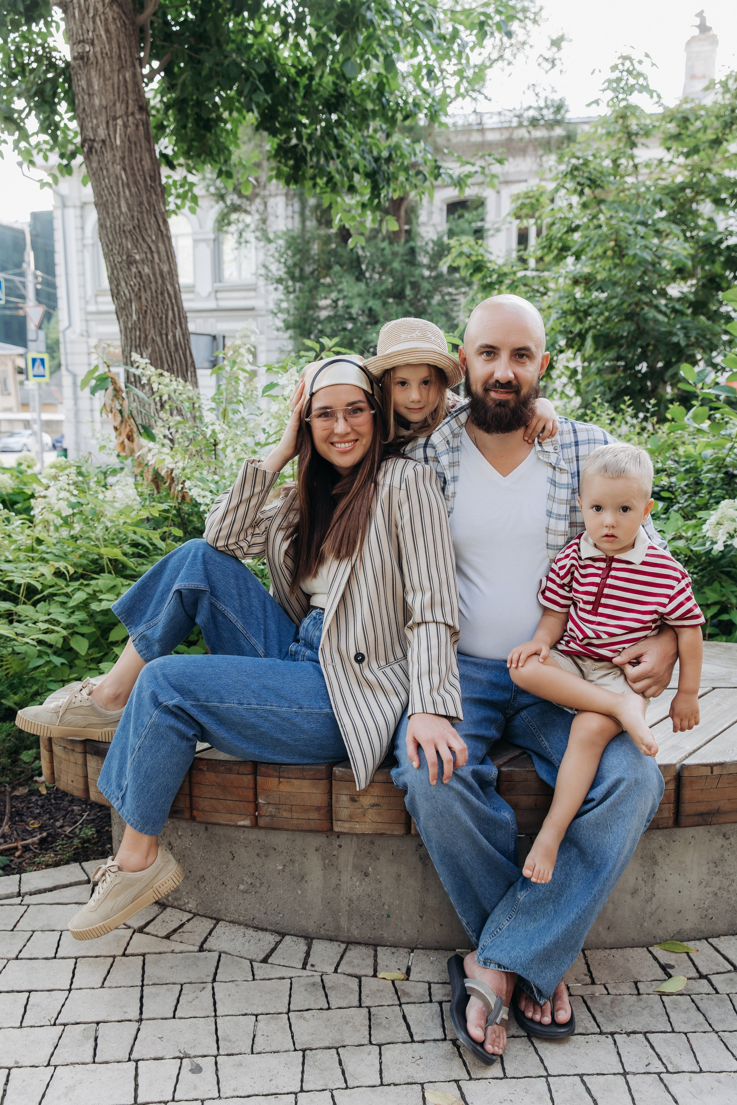 Лёша Полина Тая Ваня. Семейный и свадебный фотограф Viva Photo