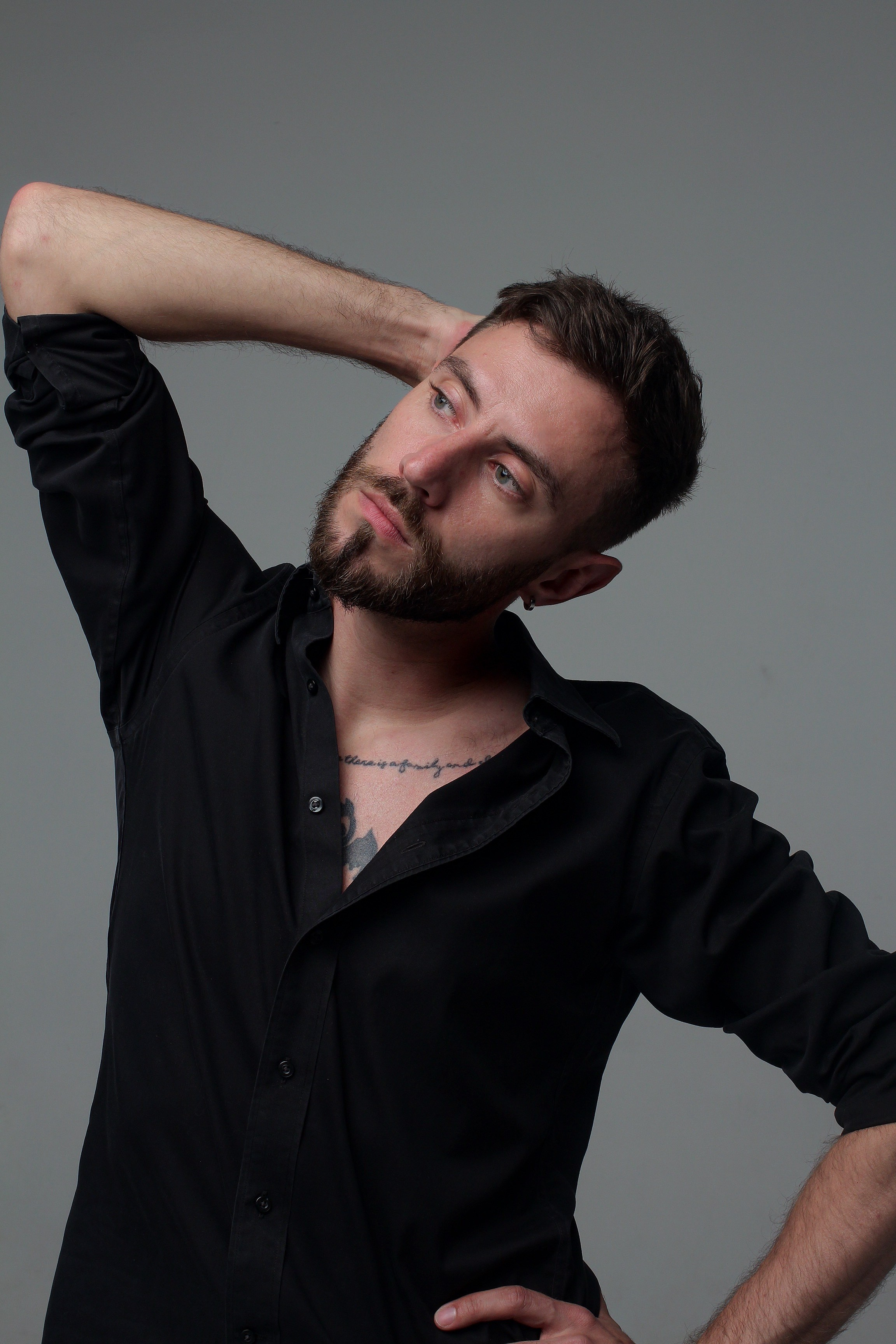 Иван, студия VOGUE. Photography Eva