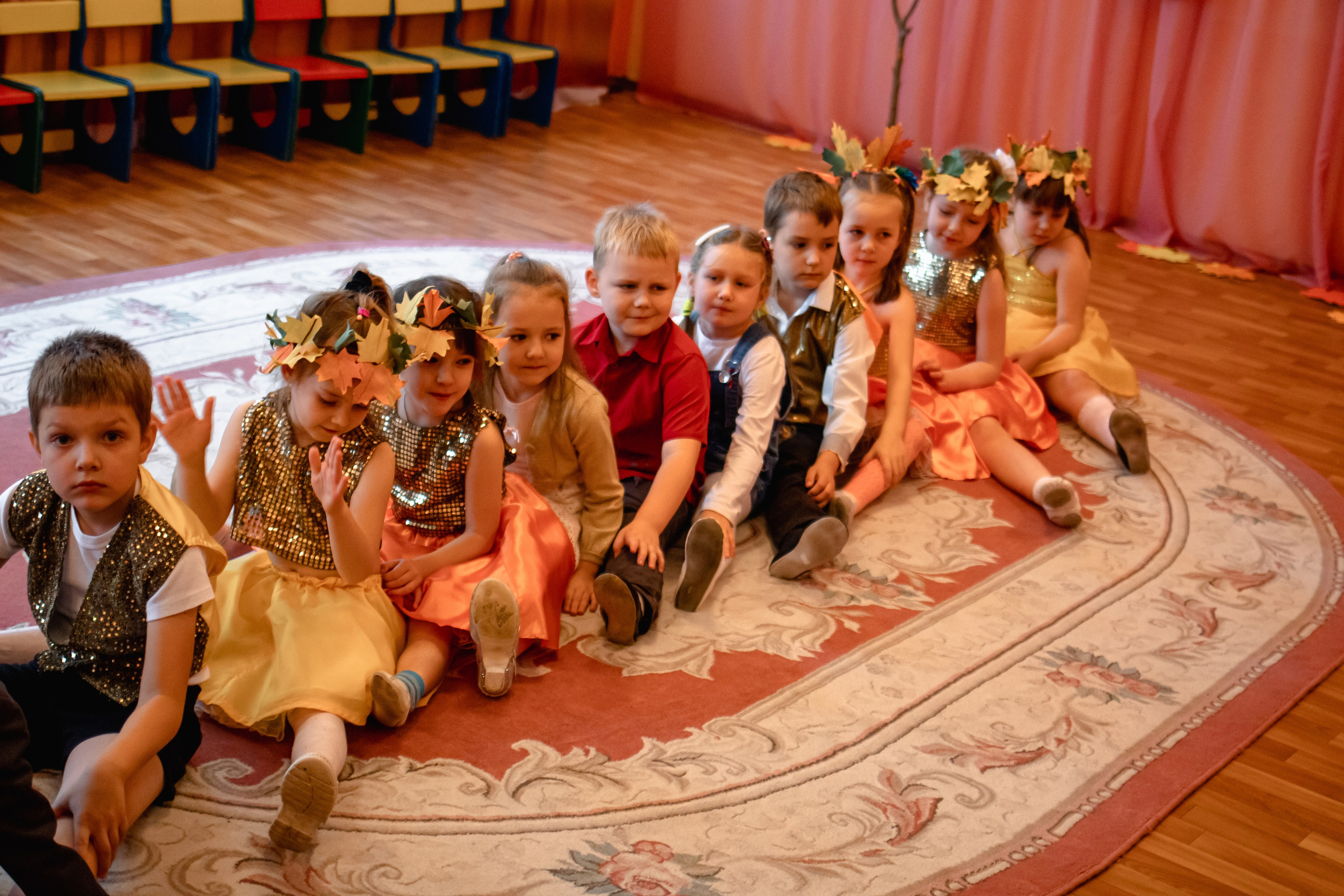 Осенний праздник в детском саду. Маргарита. Семейный фотограф в Минске Приболовец Светлана