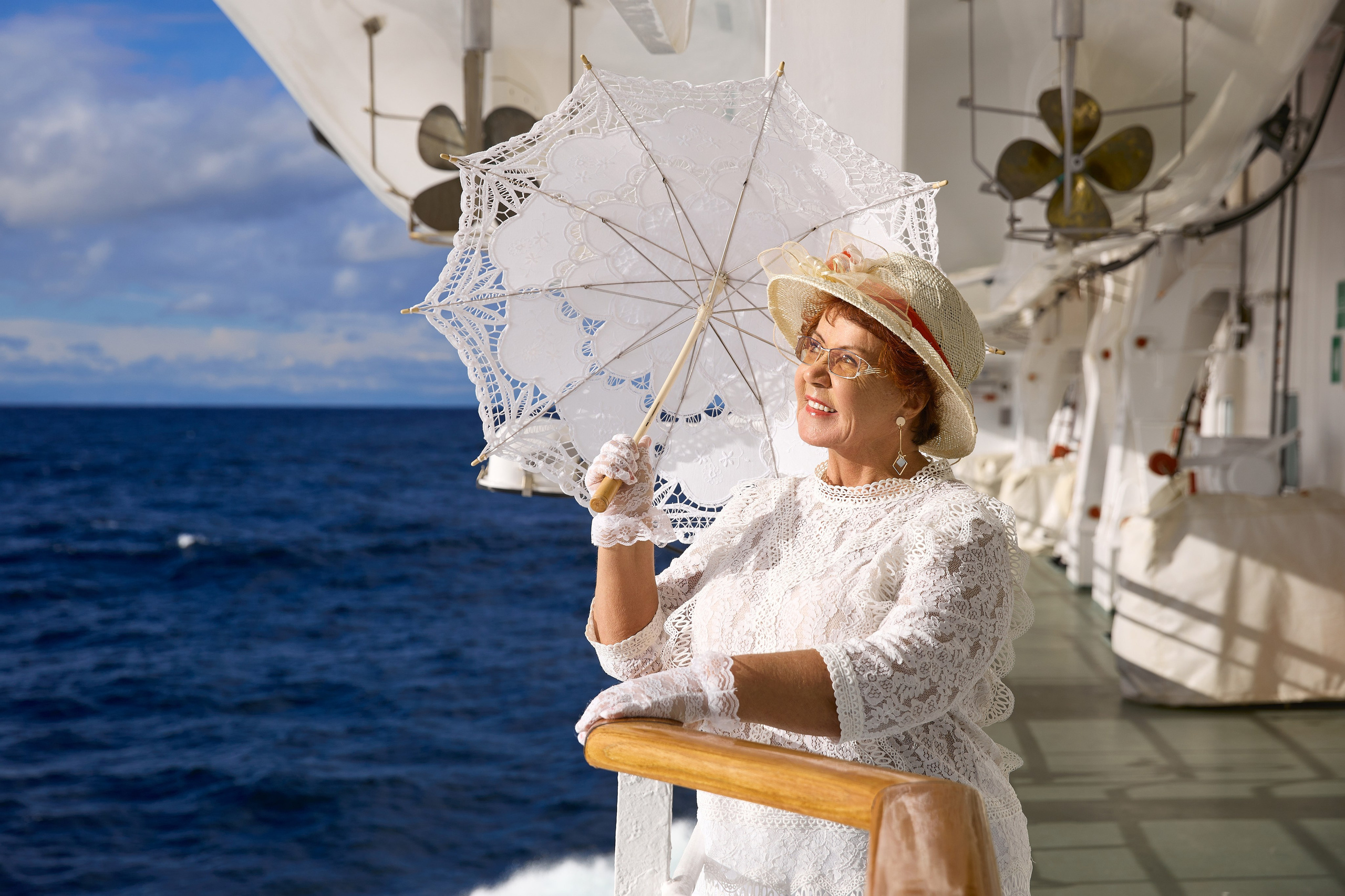 Фотосессии на судне. Фото департамент круизного лайнера Астория Гранде