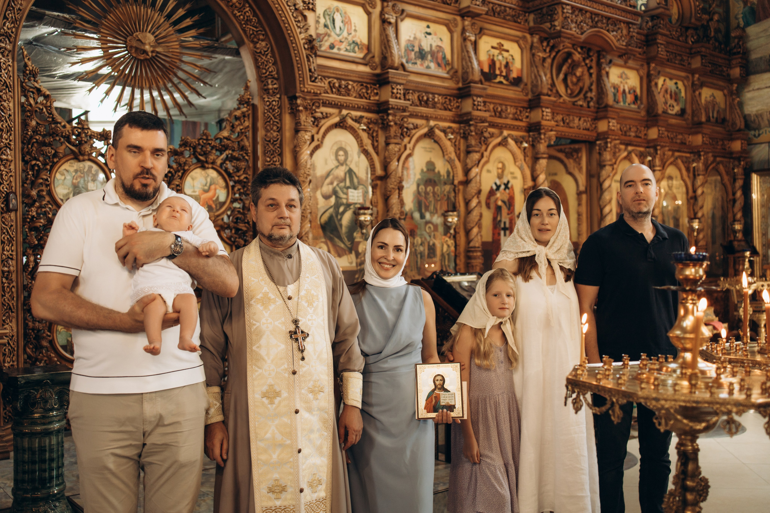 Крещение Ивана. Самый теплый фотограф в Краснодаре Рябоконь Ксения