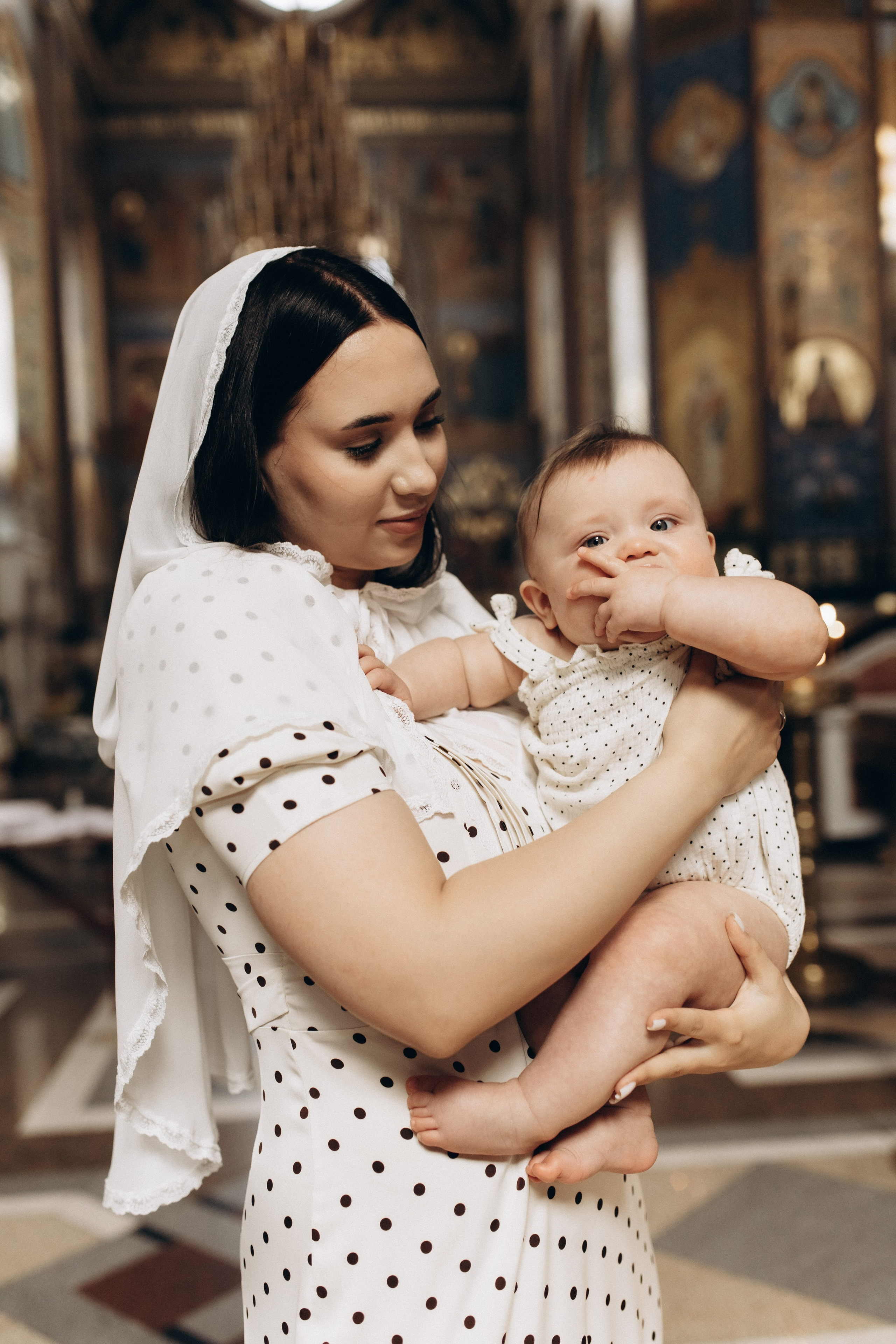 Крещение Киры. Самый теплый фотограф в Краснодаре Рябоконь Ксения