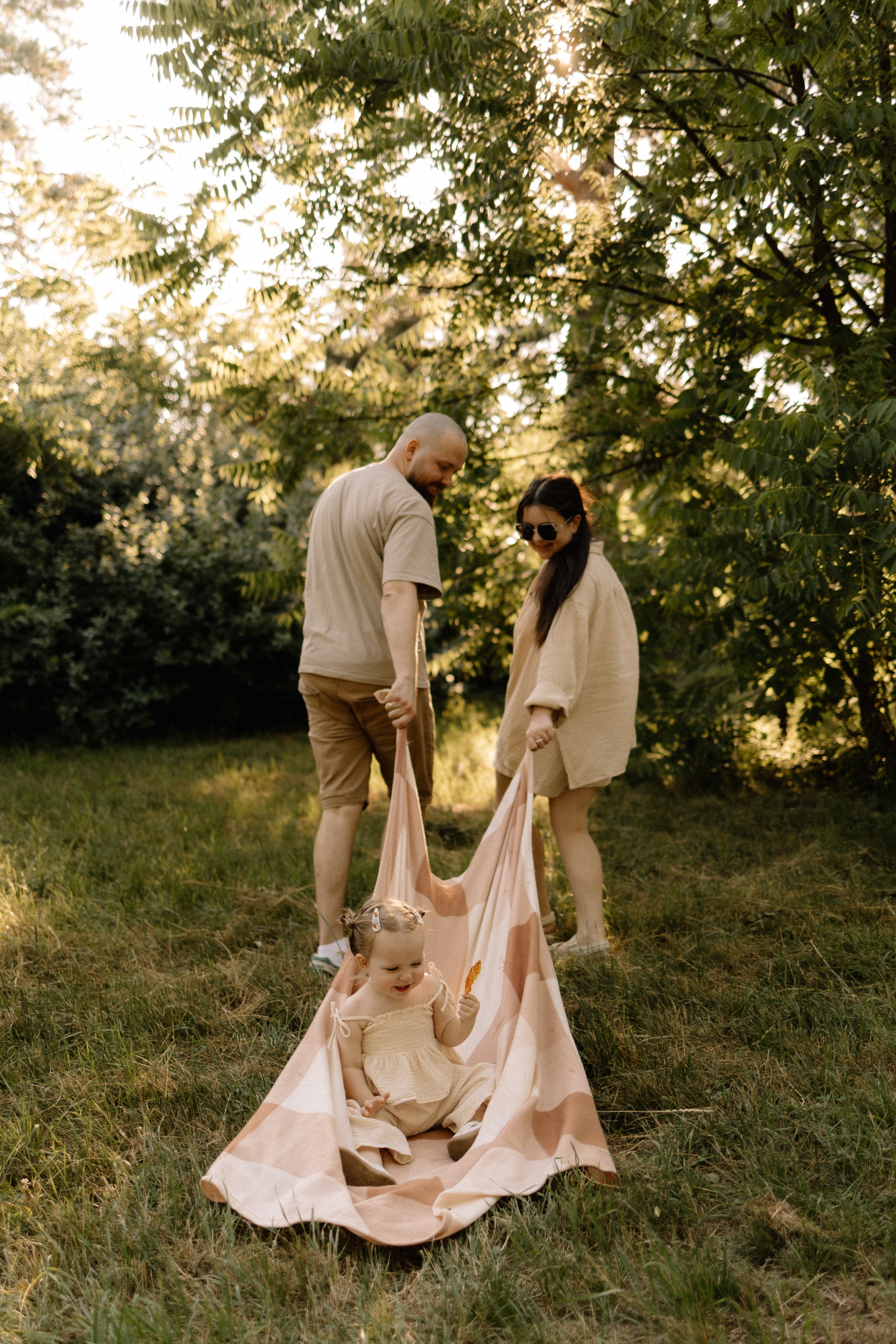 К двум годам Машули — дендрарий. Семейный фотограф в Краснодаре Храмова Анна