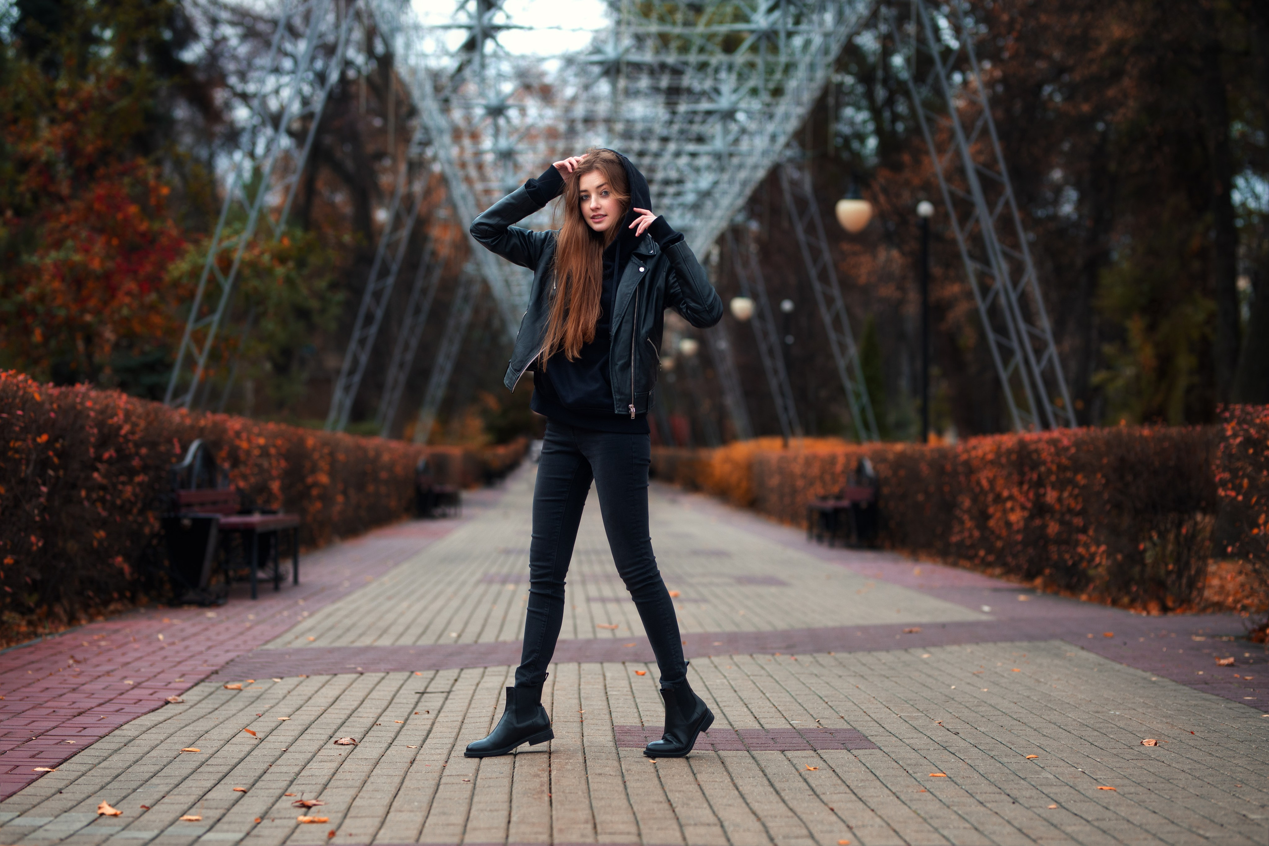 Осенняя фотосъемка с Юлией на улицах города в формате для «себя»