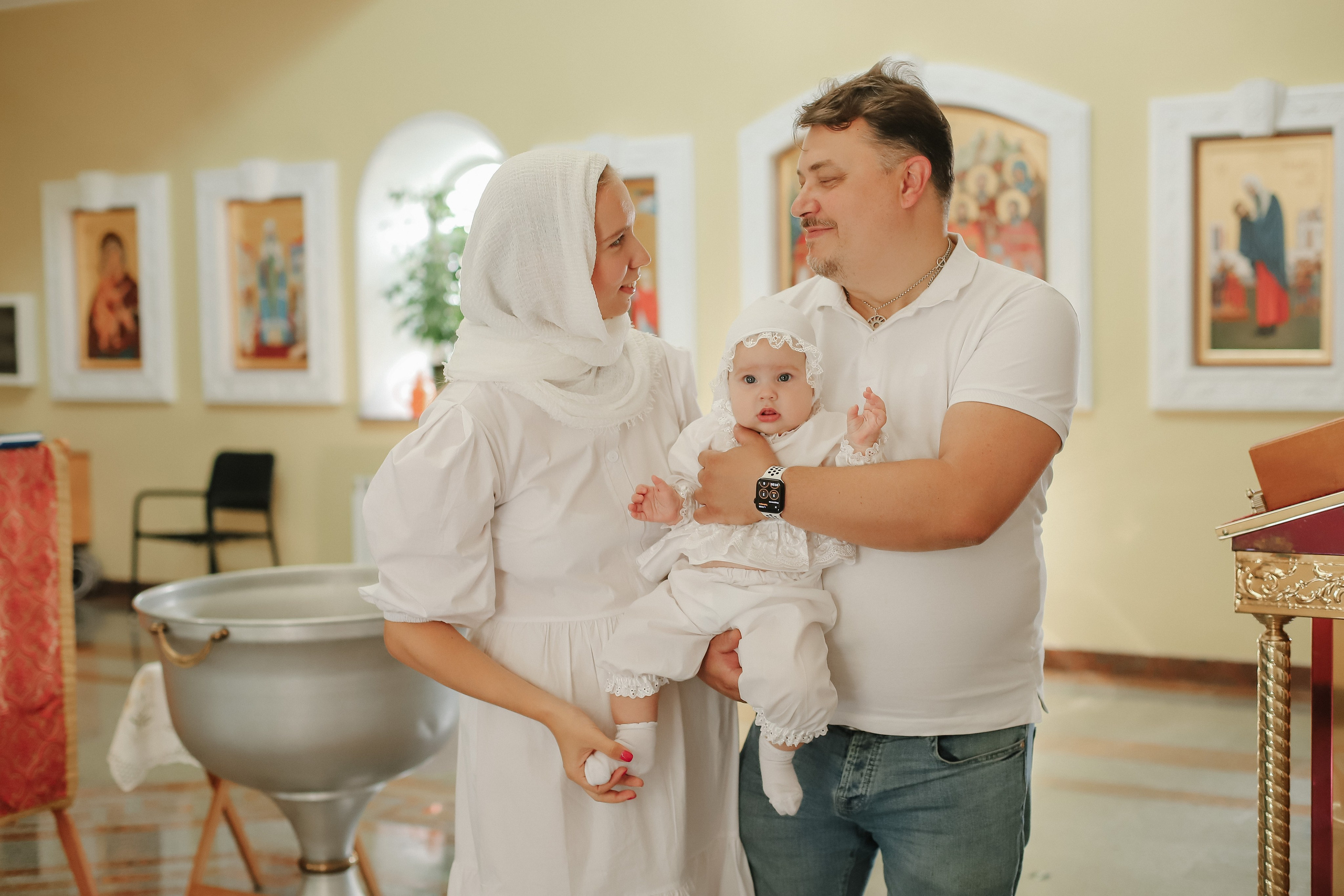 Таинство Крещения. Профессиональный фотограф в Подольске Елена Локтионова