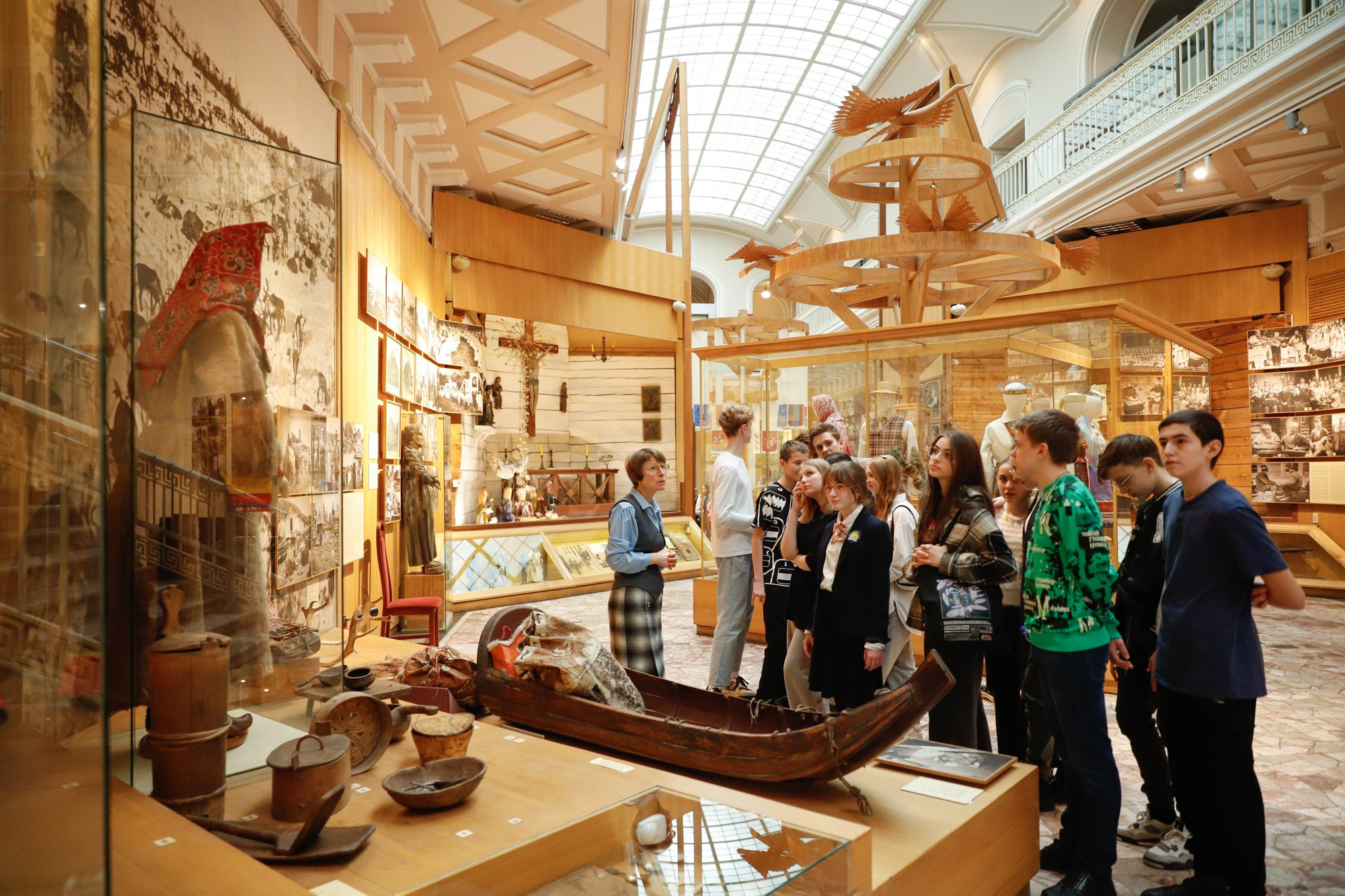 Экскурсия в Этнографический музей. Фотограф Дарья Попова