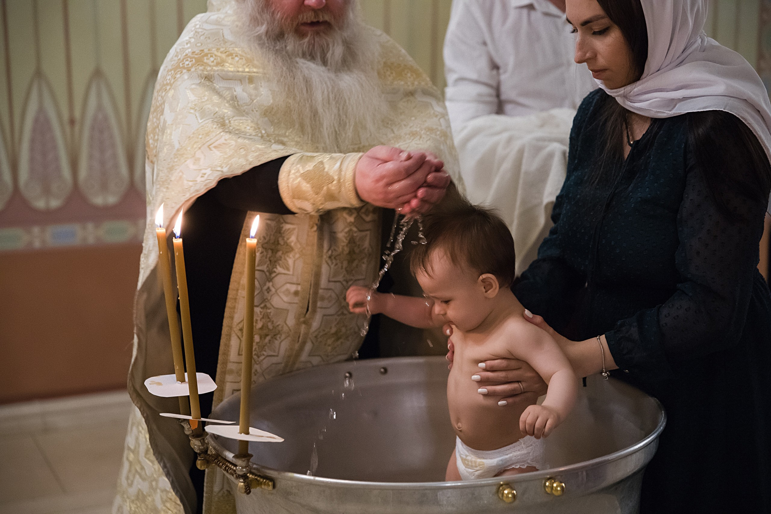 Таинство крещения. Фотограф в спб Александр Потапов