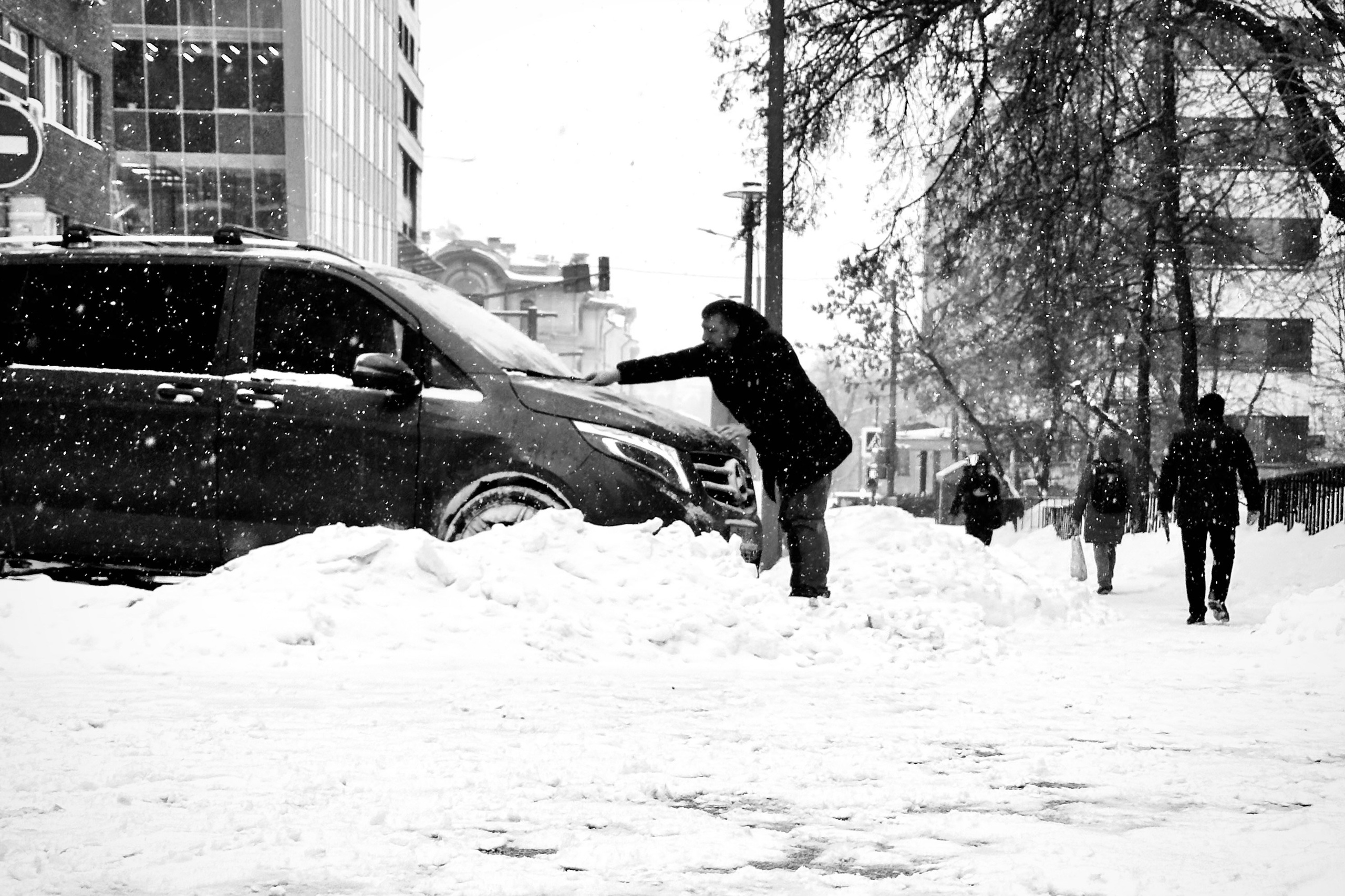 Чёрно-белая зима 25-26. Фотосессии и репортаж — Фотограф в Москве — Рина Серёгина