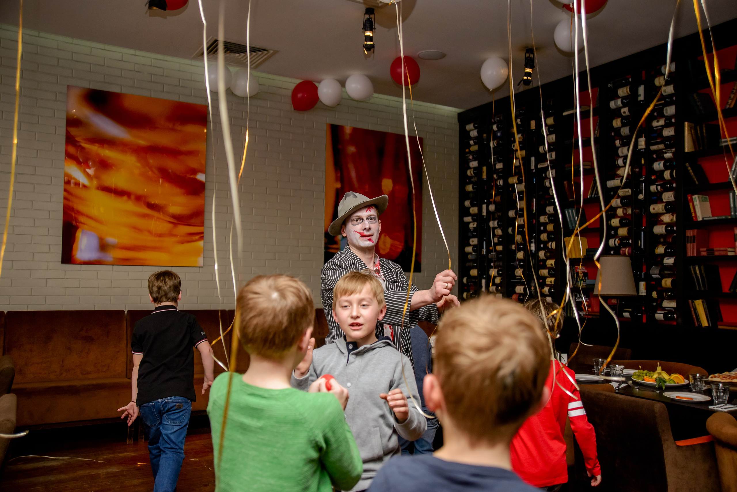 Детский день рождения в ресторане