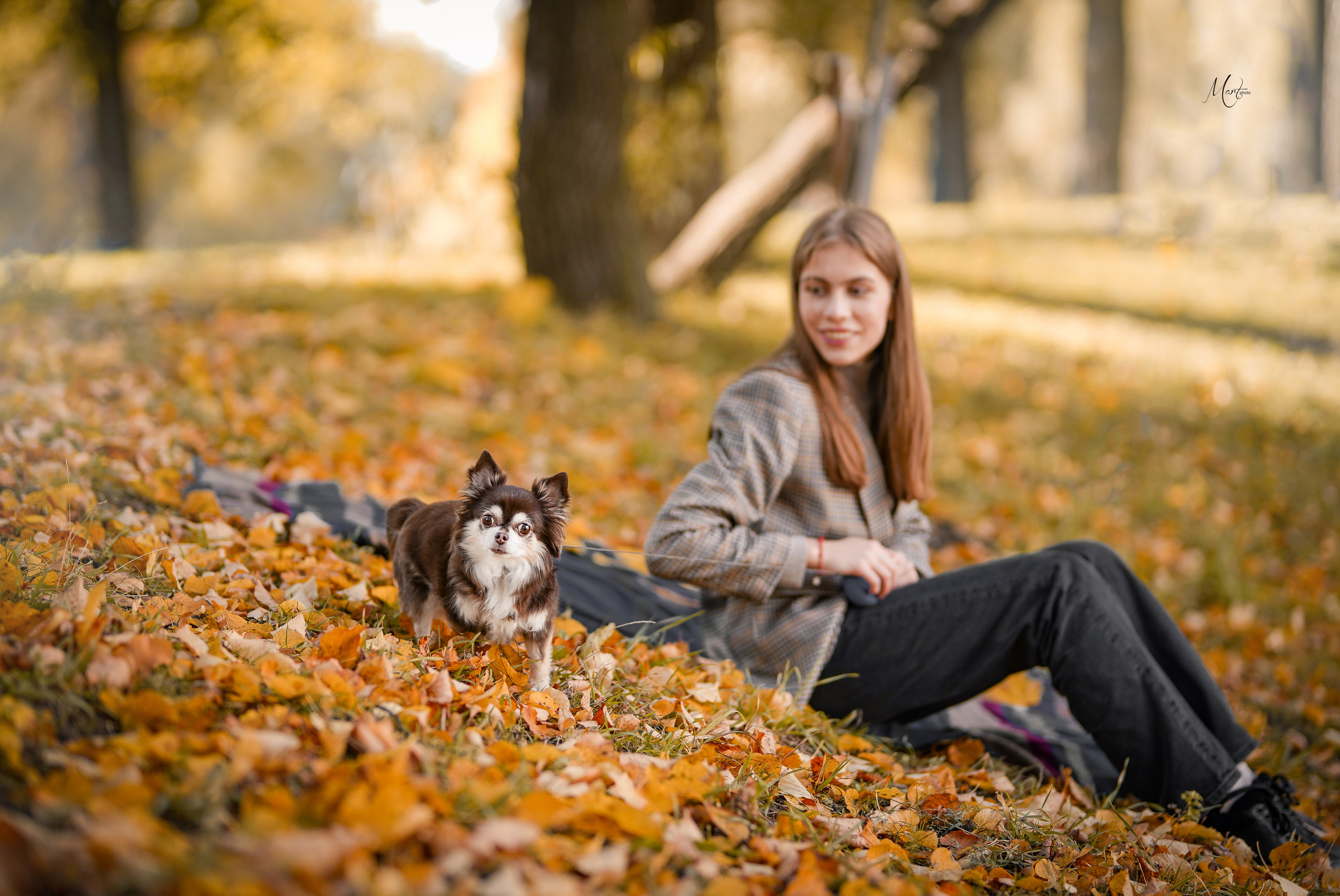 Василиса и Кекс. Фотограф-анималист в Санкт-Петербурге Яна Мартынова