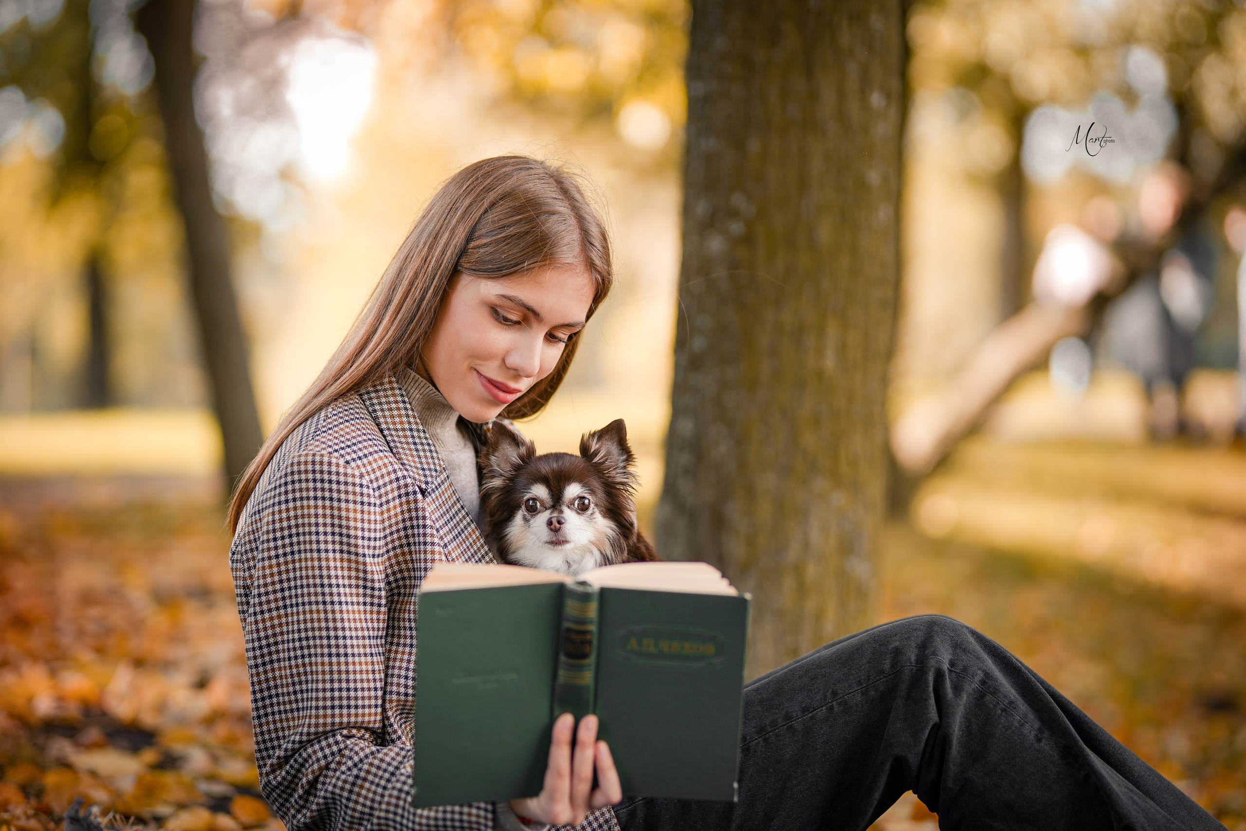 Василиса и Кекс. Фотограф-анималист в Санкт-Петербурге Яна Мартынова