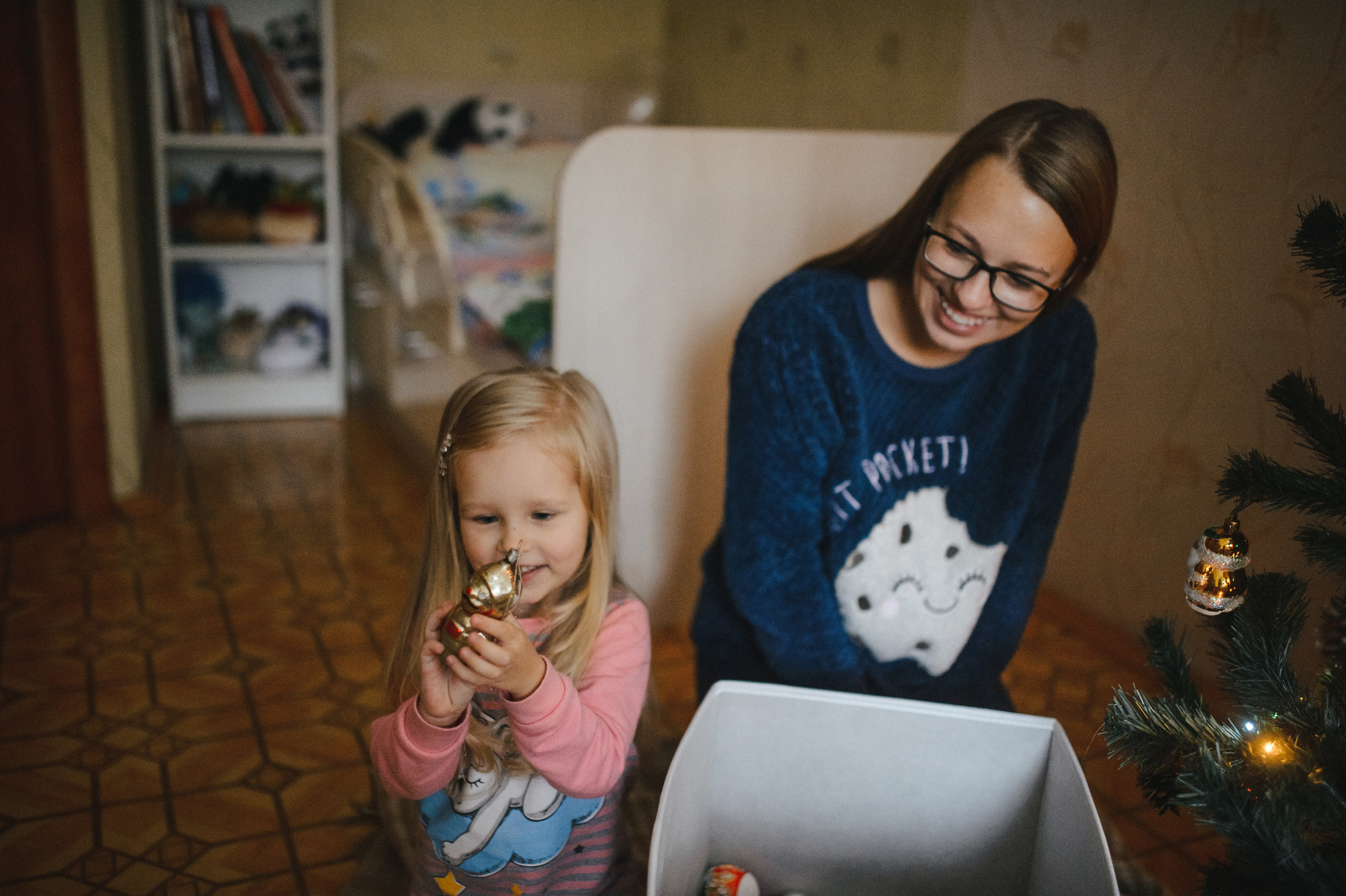 Теплый вечер в ожидании Нового года. Фотограф в Самаре Елена Уливанова
