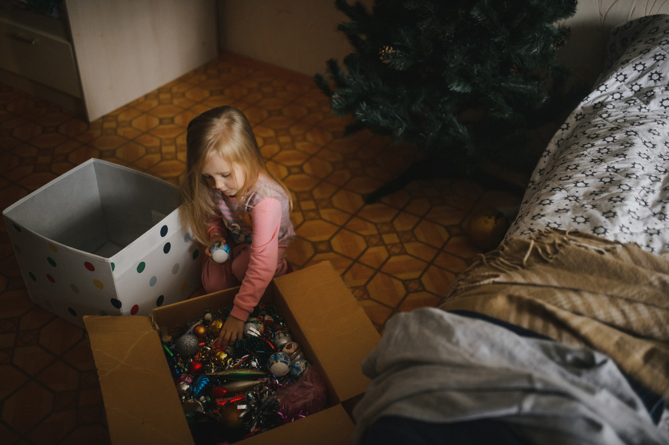 Теплый вечер в ожидании Нового года. Фотограф в Самаре Елена Уливанова