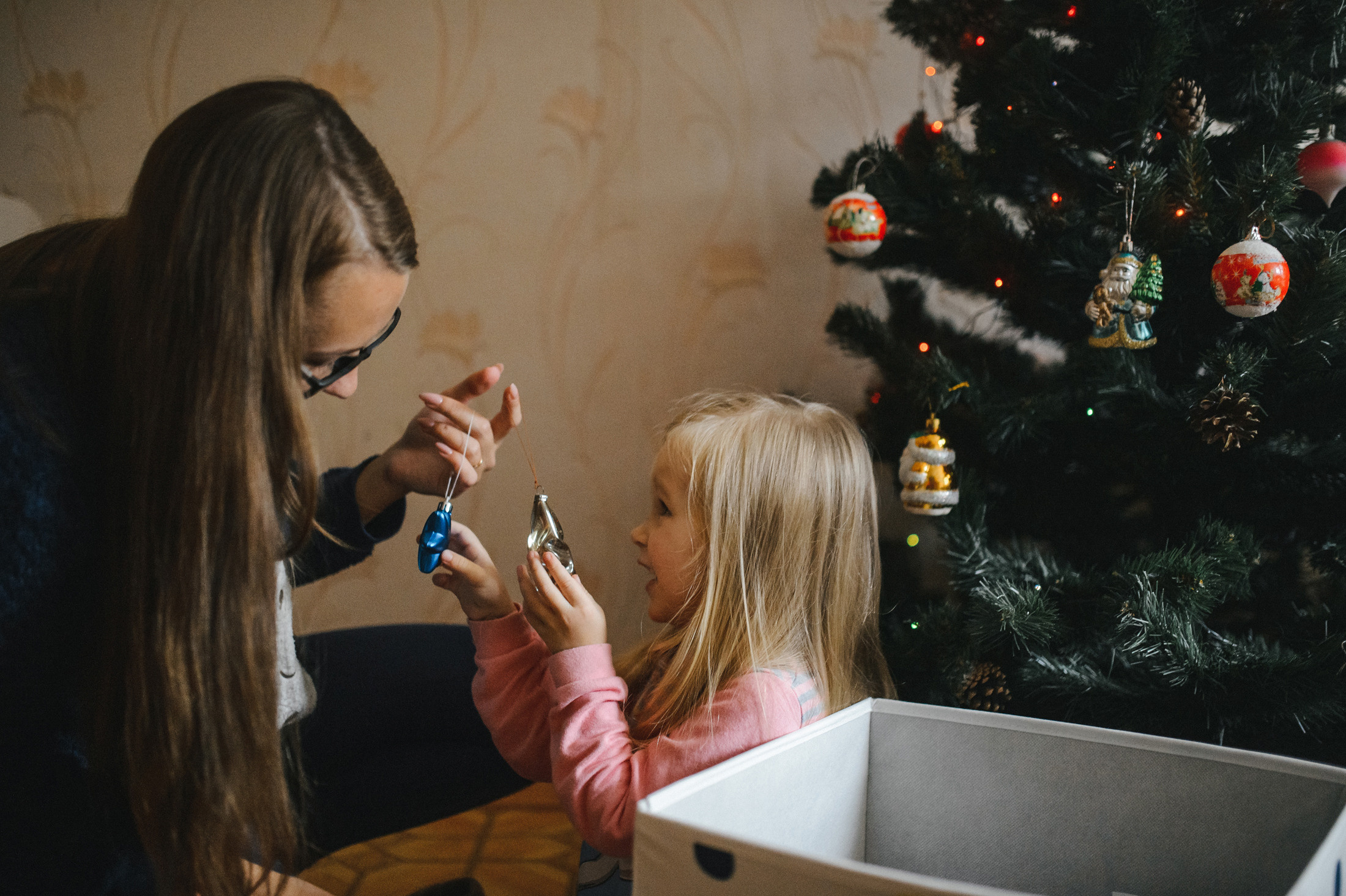 Теплый вечер в ожидании Нового года. Фотограф в Самаре Елена Уливанова