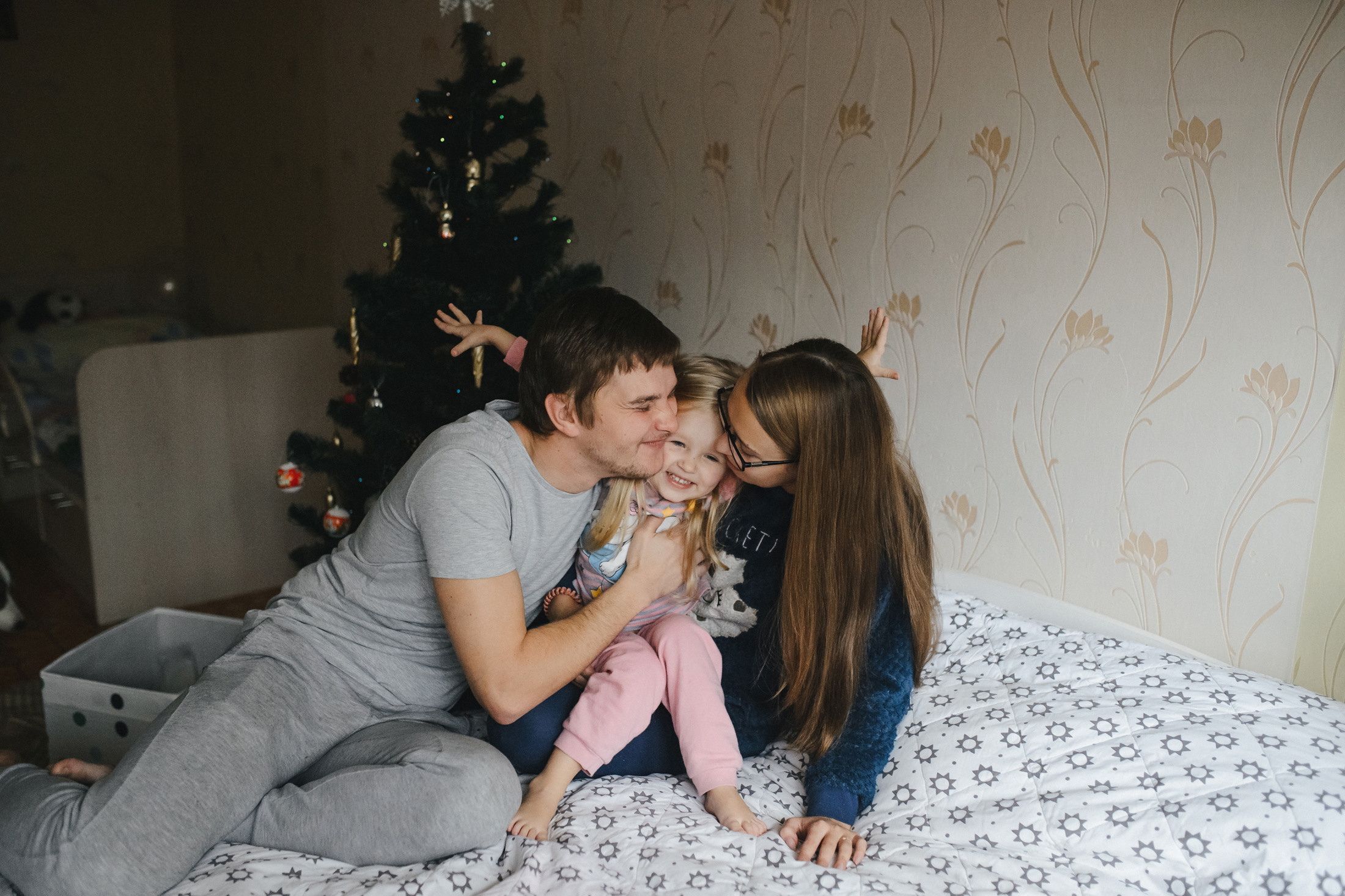 Теплый вечер в ожидании Нового года. Фотограф в Самаре Елена Уливанова