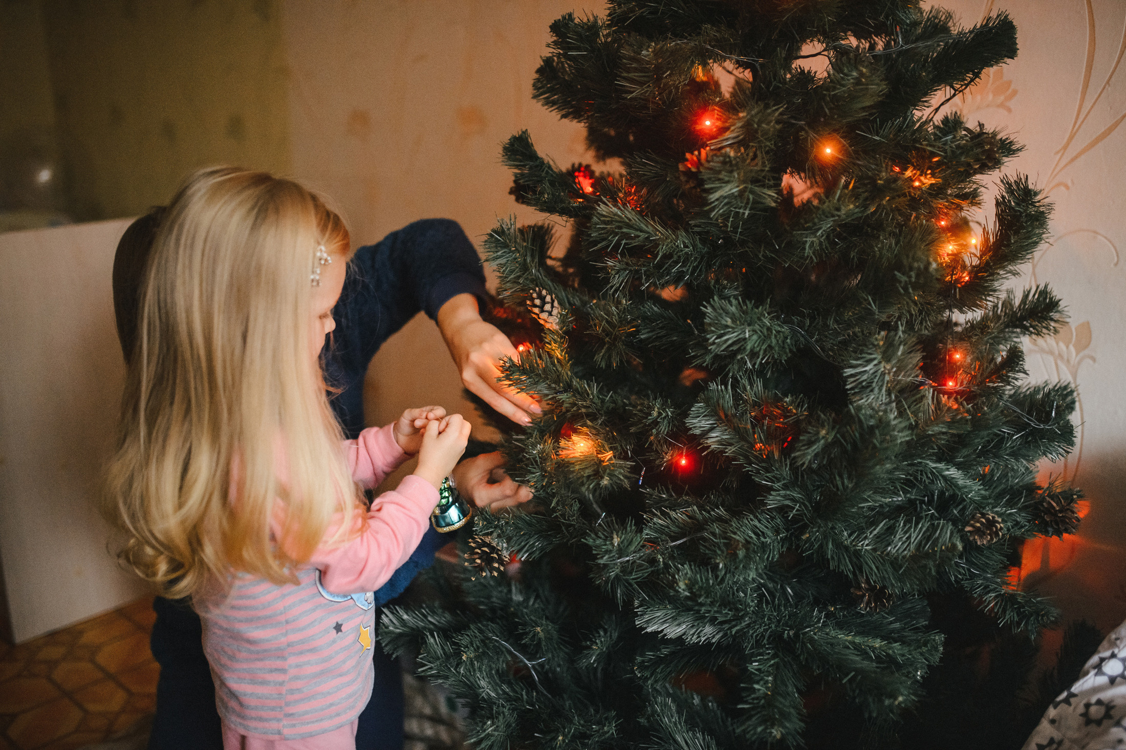 Теплый вечер в ожидании Нового года. Фотограф в Самаре Елена Уливанова