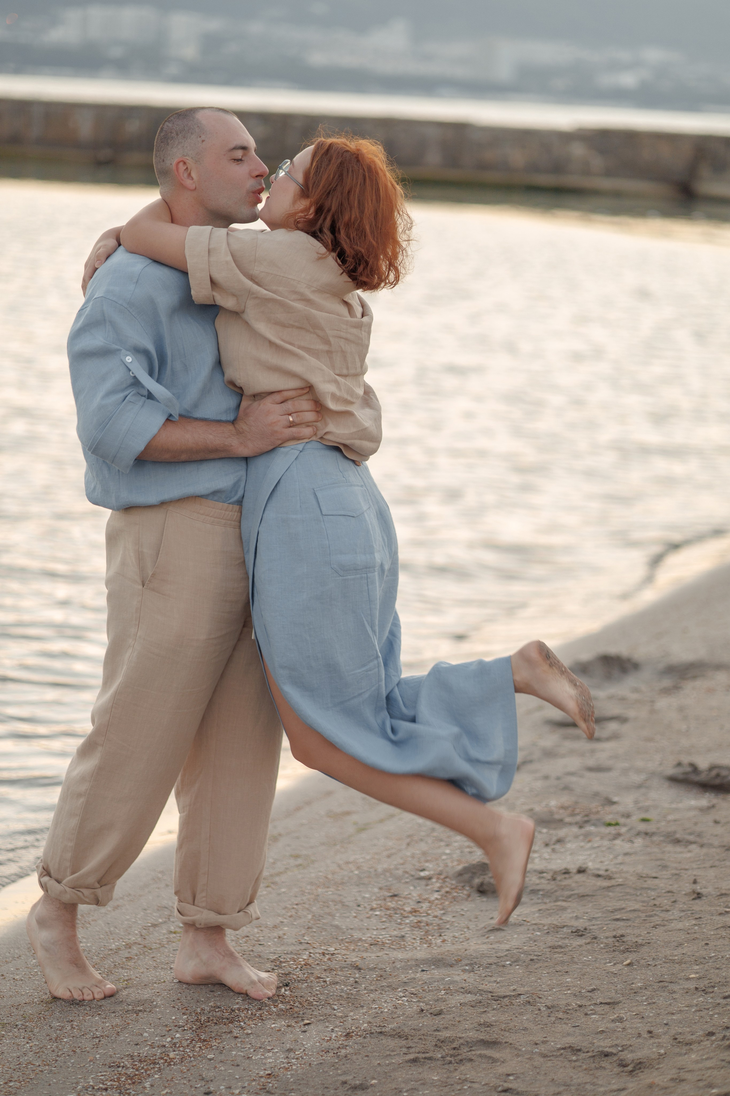 История любви на рассвете. Семейный и портретный фотограф в Геленджике Любовь Бодрова