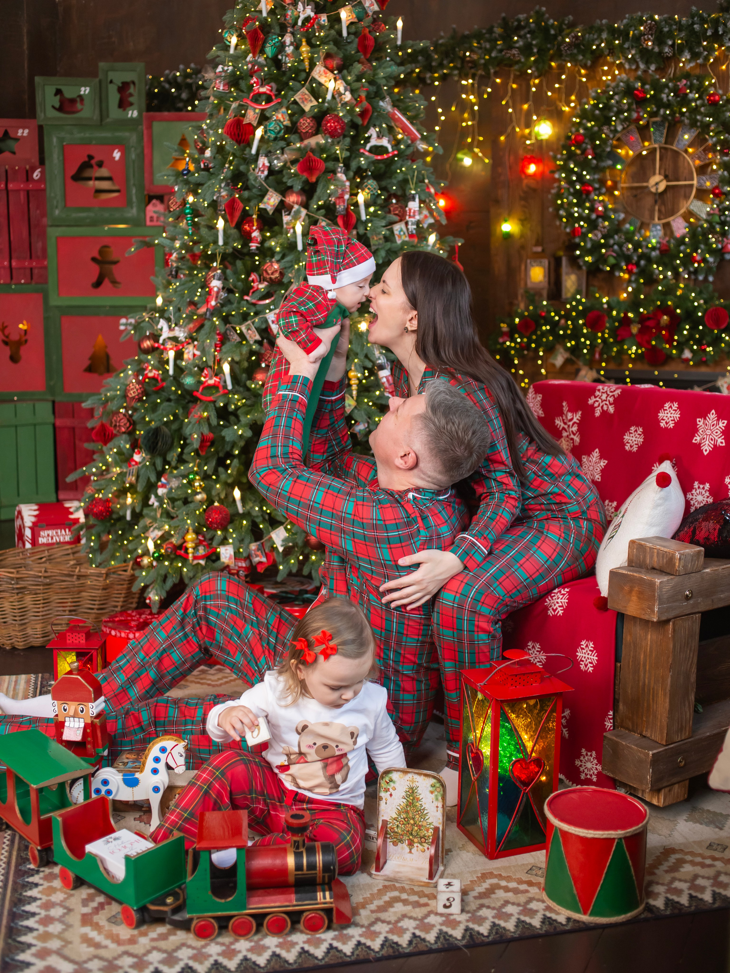 Новый год 2025. Семейный и детский фотограф в Москве и МО — Александра