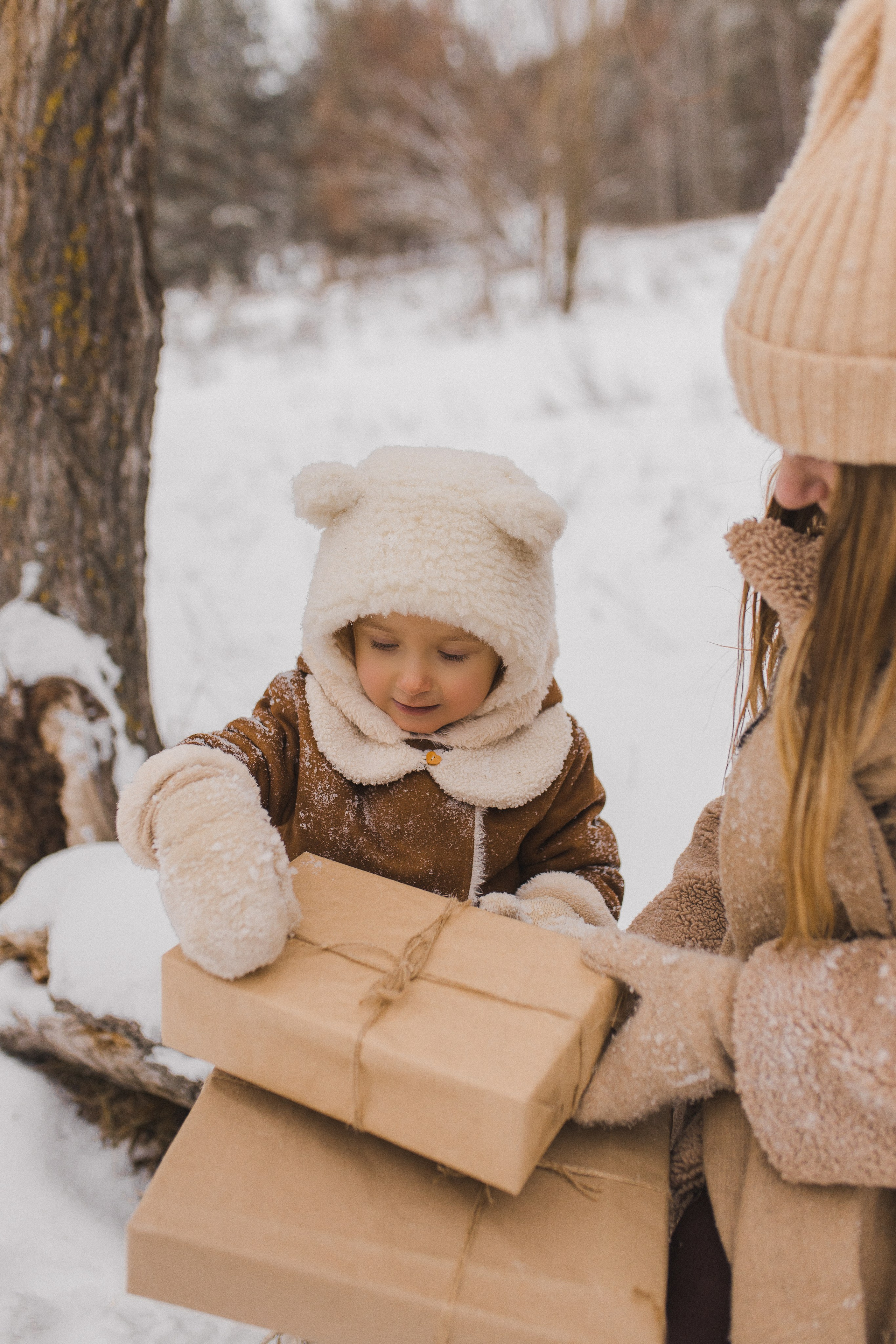 Зимние Даша и Кирюшка. Свадебный и семейный фотограф в Белгороде Евгения Курочкина