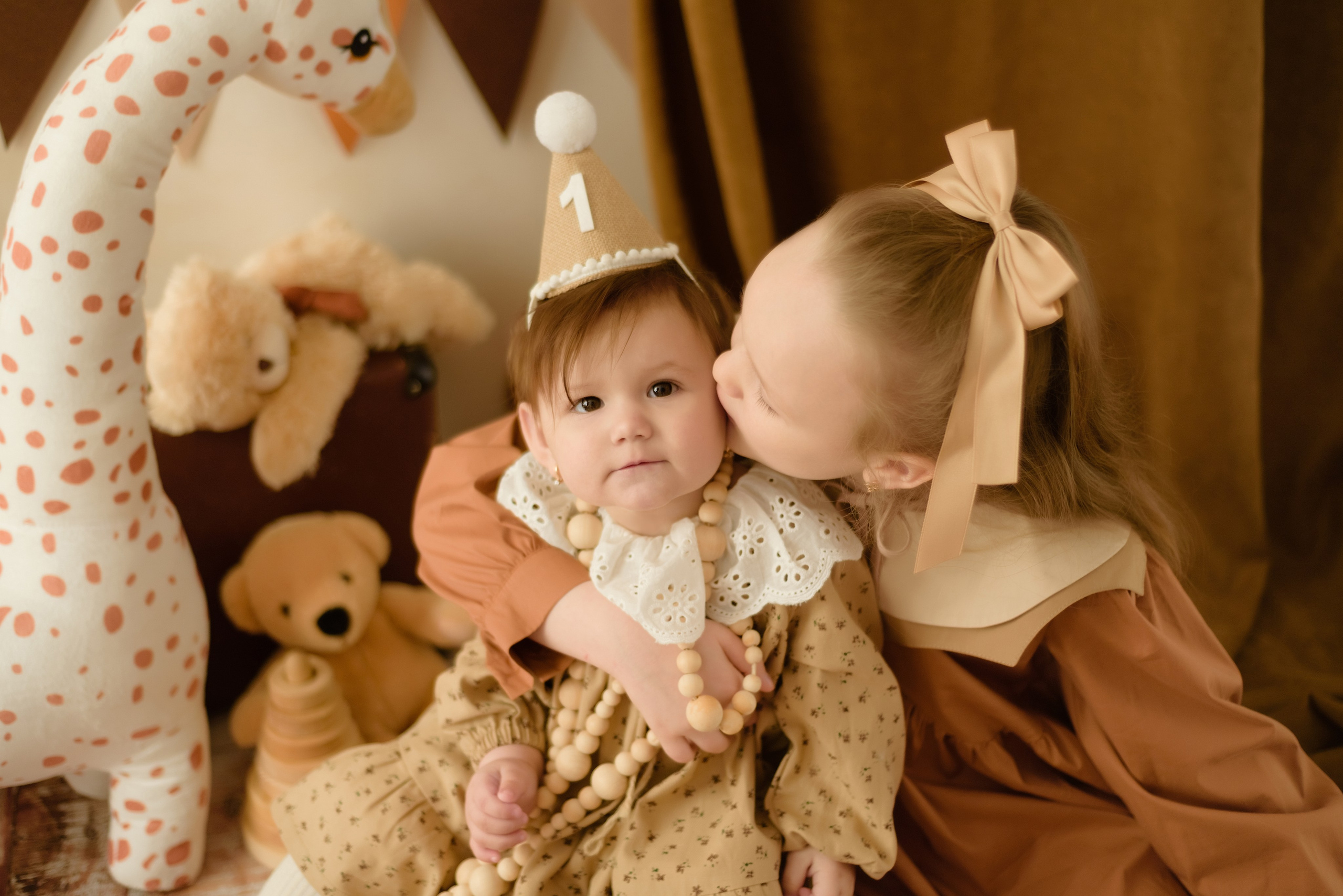 «Мишки» Каролина 1 годик. Детский Фотограф |Фотограф на годик в Брянске Ирина Романова