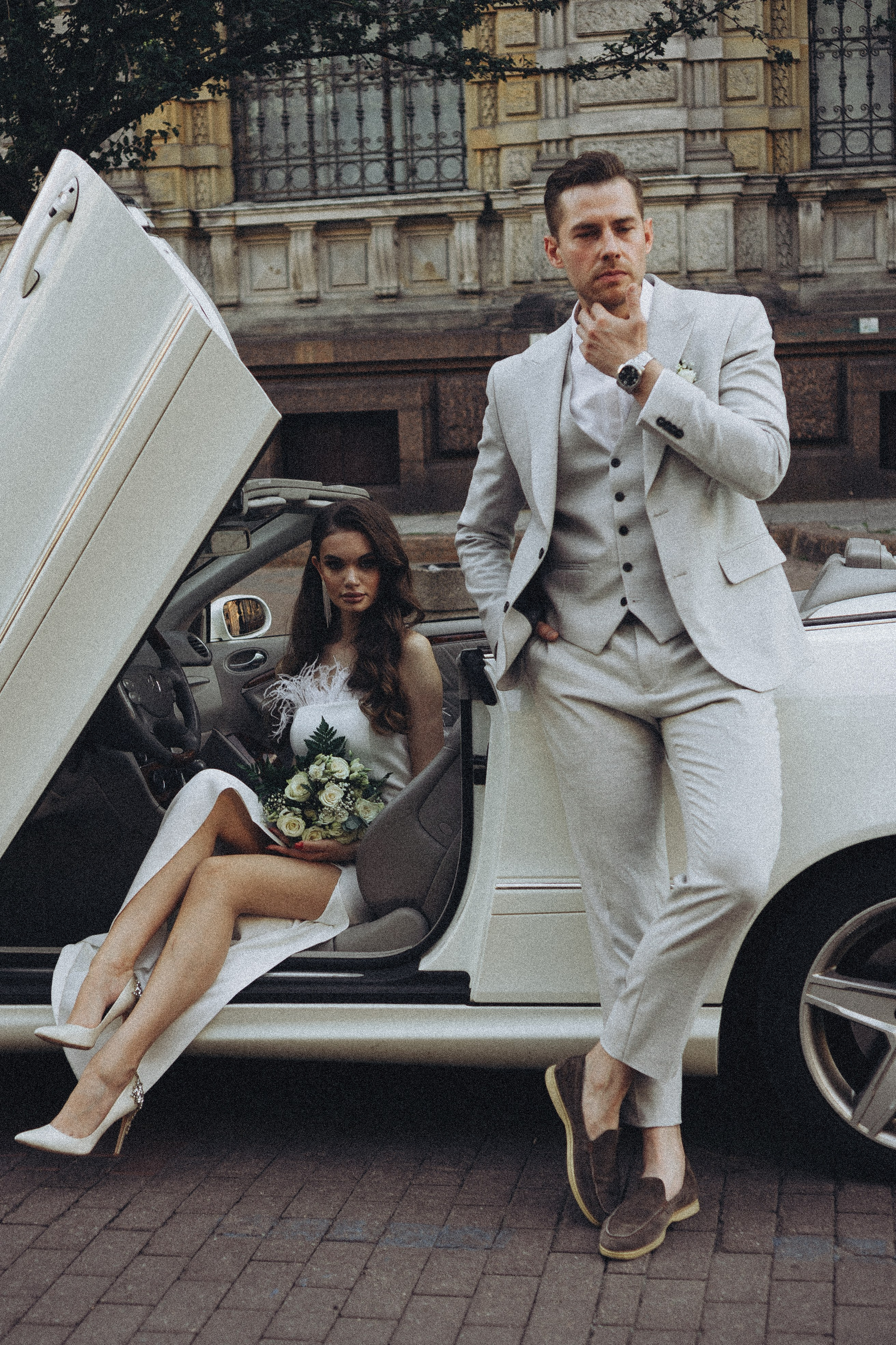 Свадебная сьемка у академии Штиглица. Профессиональный фотограф, Санкт-Петербург — Виктория Богомолова