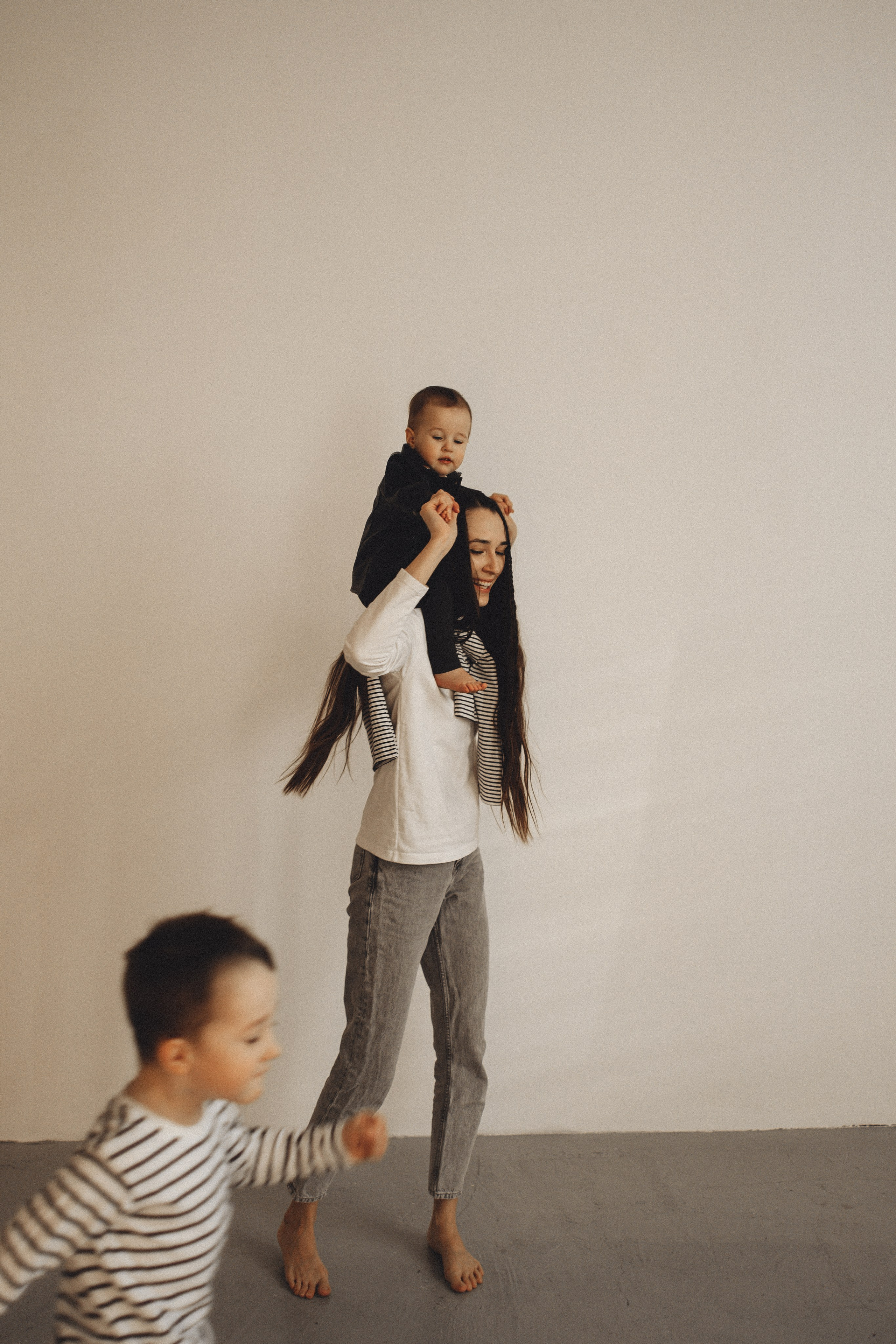 Семейная история в студии. Семейный и детский фотограф, таганрог, ростов-на-дону