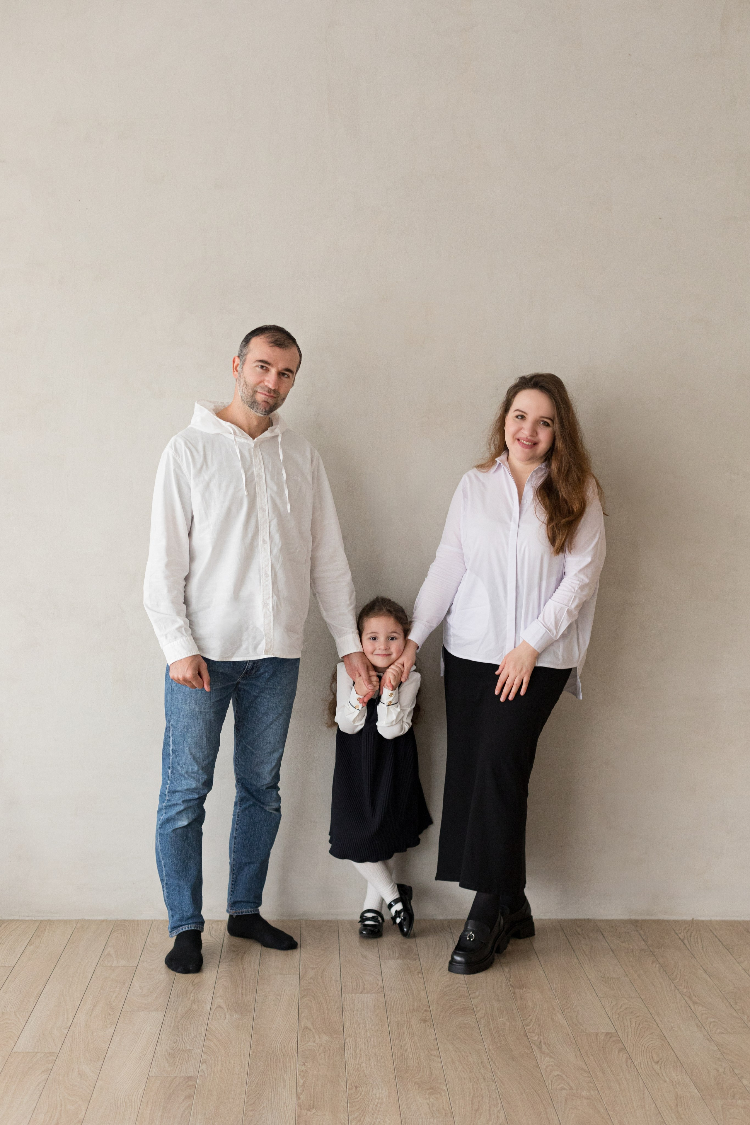 Студийная семейная фотосессия. Детский и контент фотограф Надя Волкова Санкт-Петербург