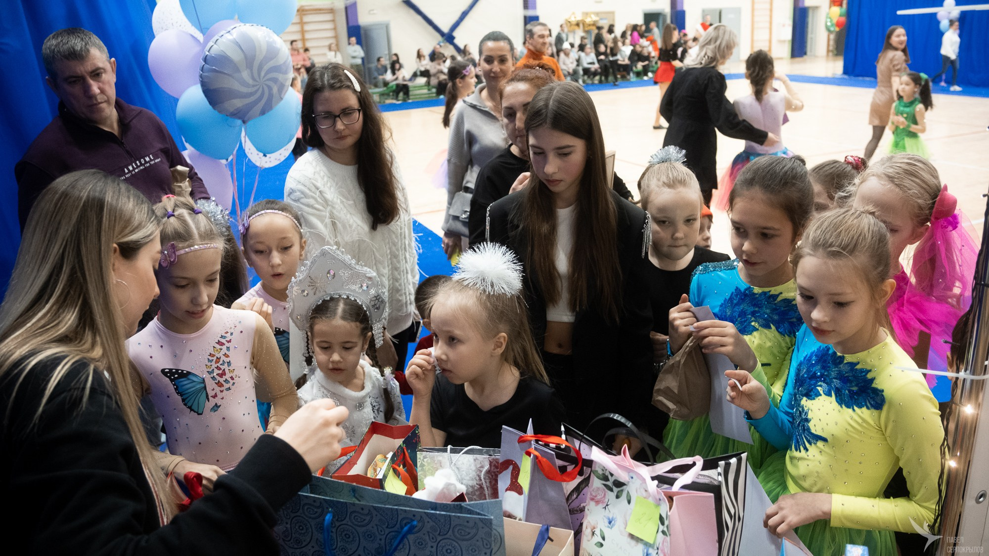 Новогодний фестиваль отделения спортивной школы Триумф и клуба Стимул. Репортажный фотограф в Казани Павел Серпокрылов