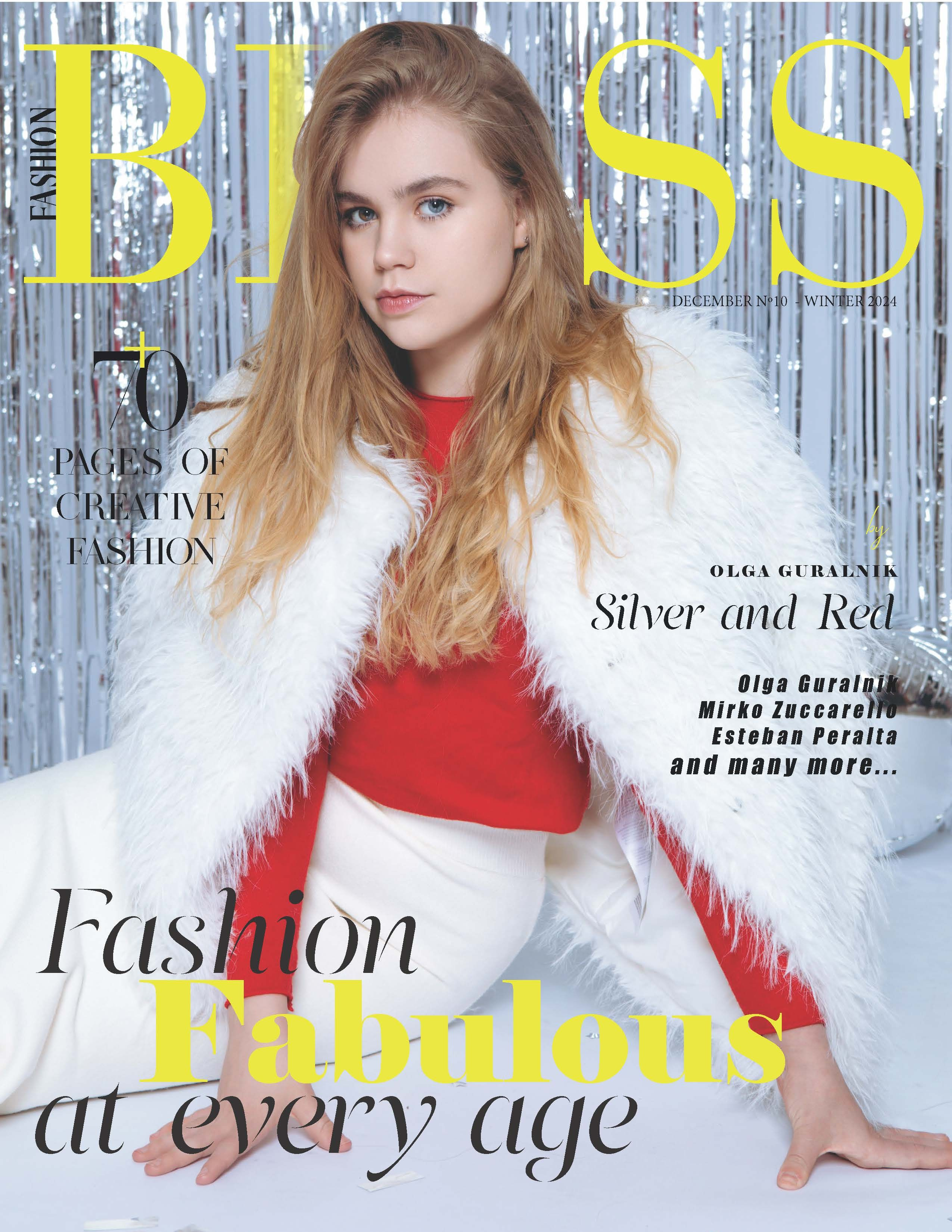 Обложка журнала Bliss. Портретный фотограф в Иванове Ольга Гуральник