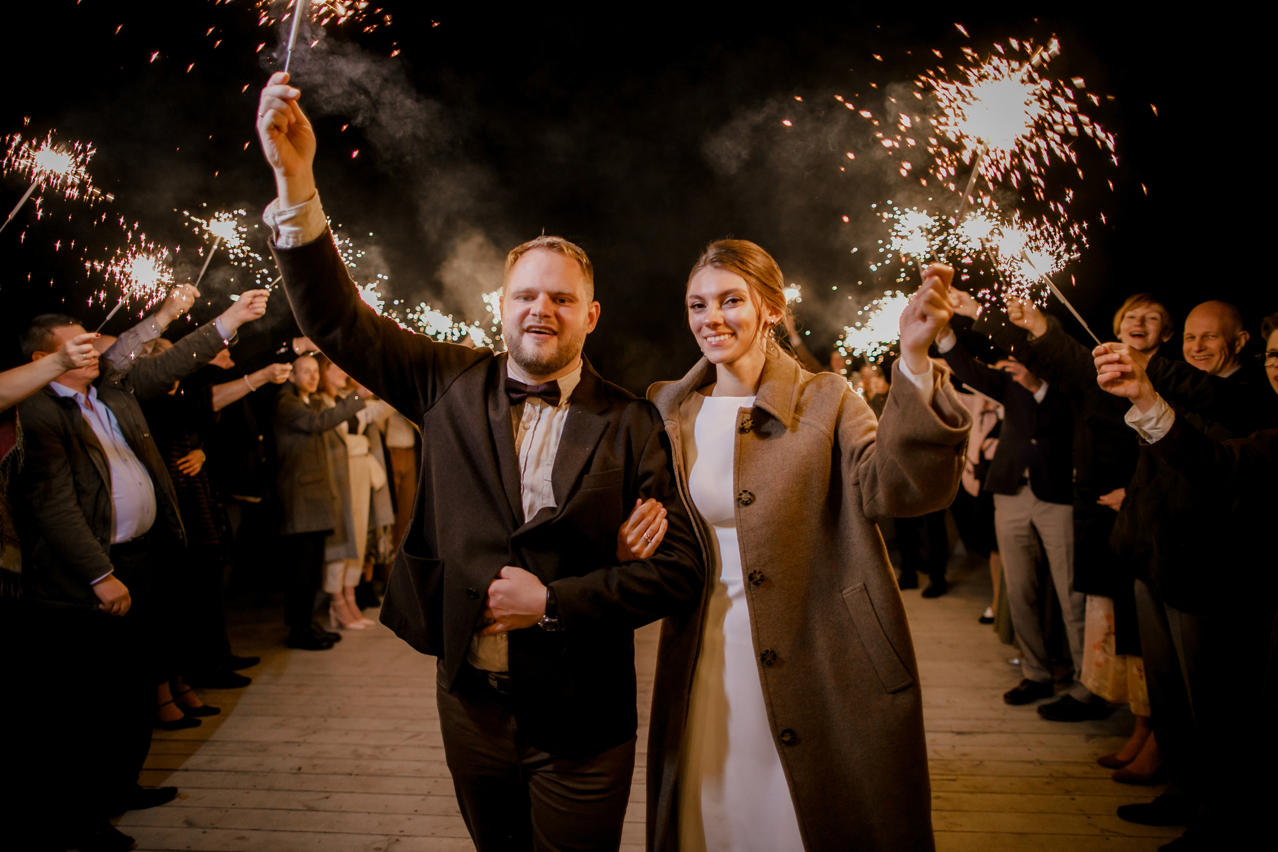 Свадебная вечеринка на загородной пощадке. Свадебный фотограф Марина Назарова Москва