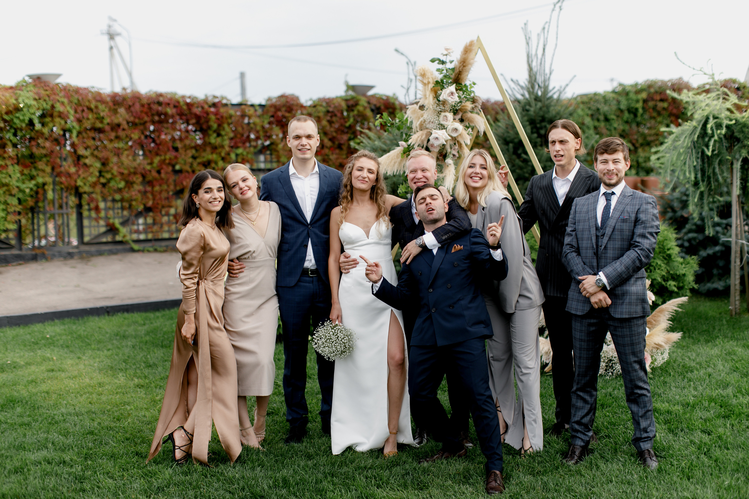 Свадебная вечеринка. Свадебный фотограф Марина Назарова Москва