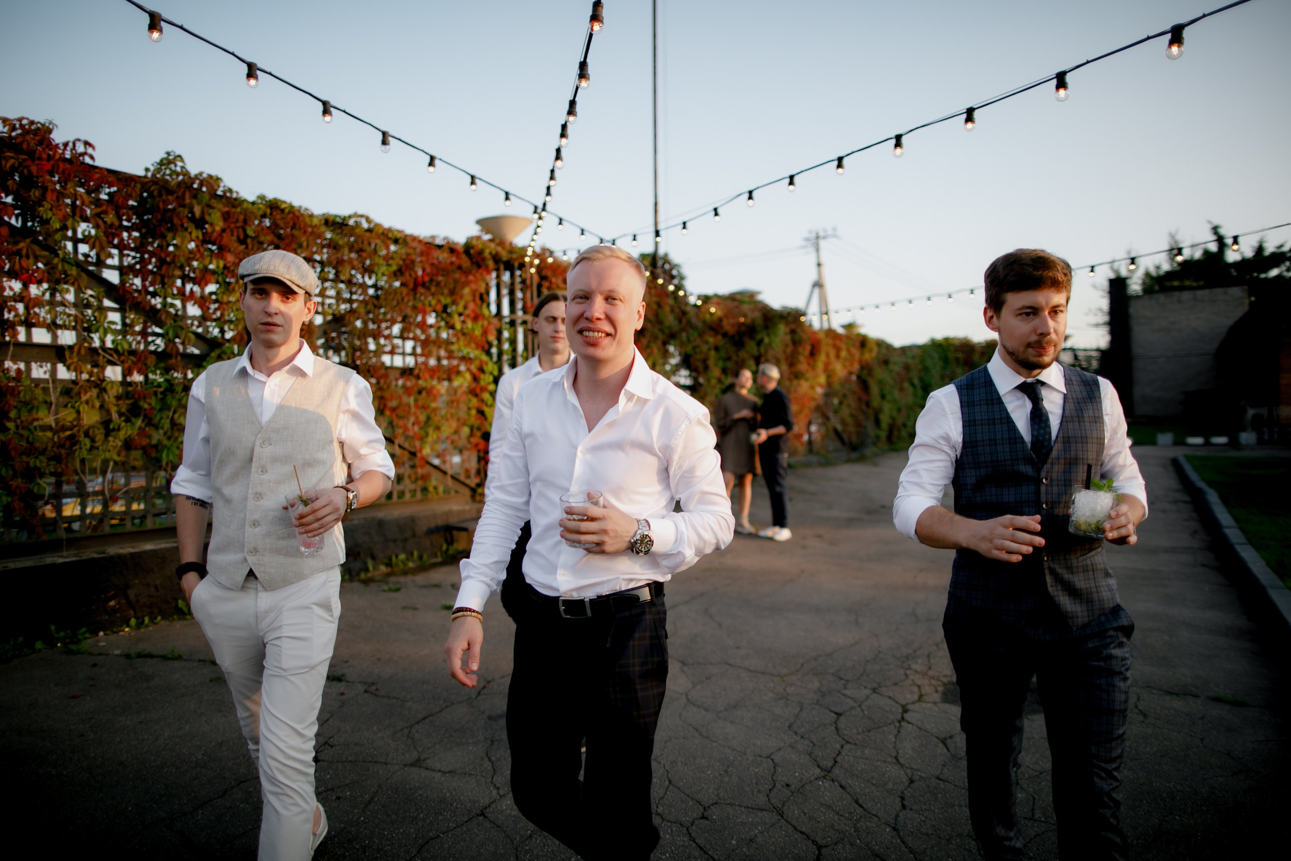 Свадебная вечеринка. Свадебный фотограф Марина Назарова Москва