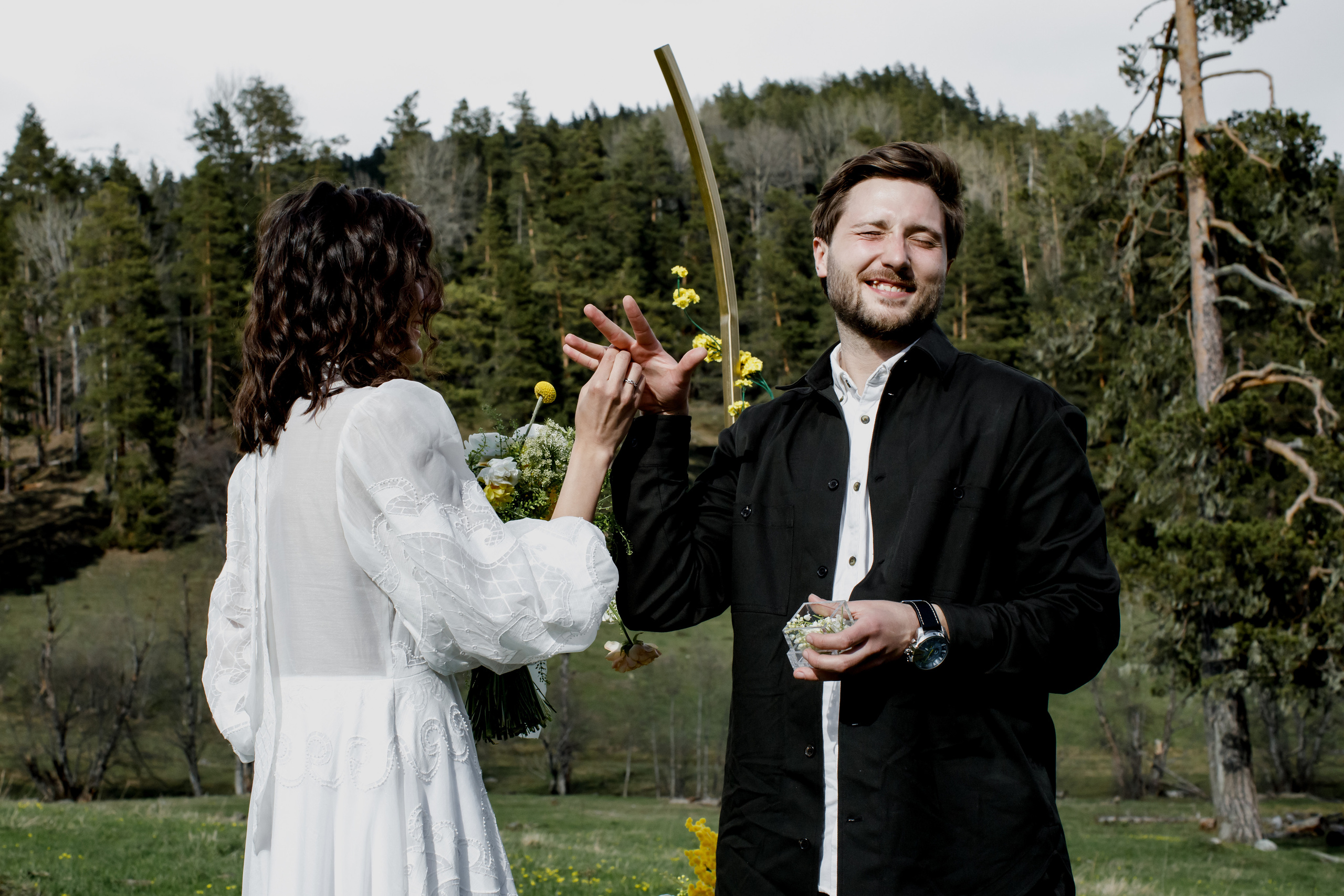 Свадьба в горах Архыза. Свадебный фотограф Марина Назарова Москва