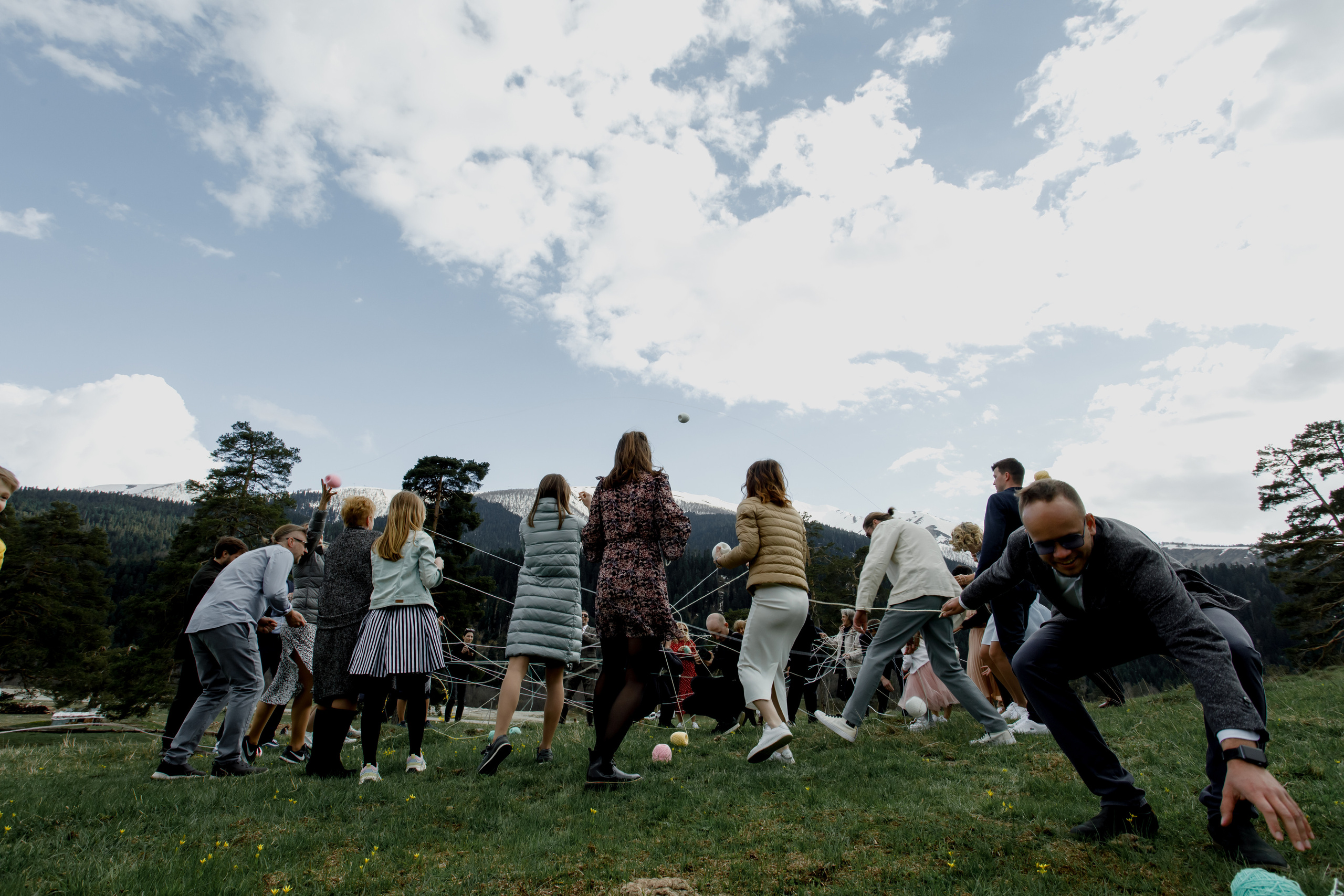 Свадьба в горах Архыза. Свадебный фотограф Марина Назарова Москва