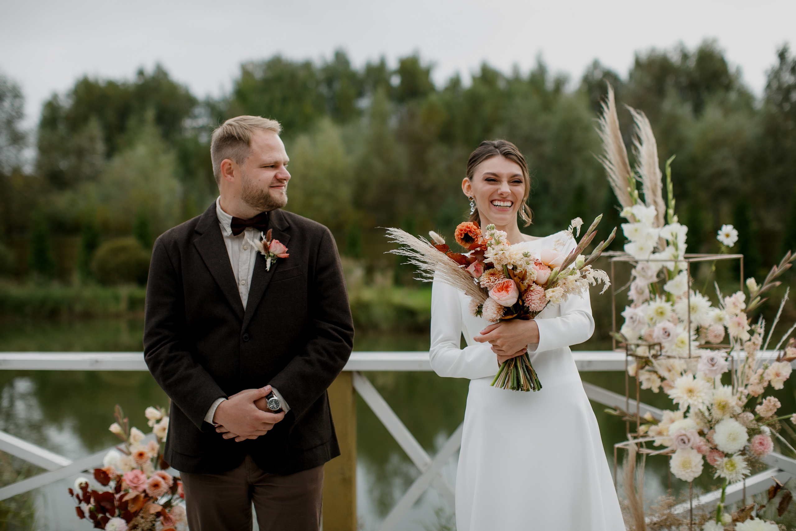 Свадебная вечеринка на загородной пощадке. Свадебный фотограф Марина Назарова Москва