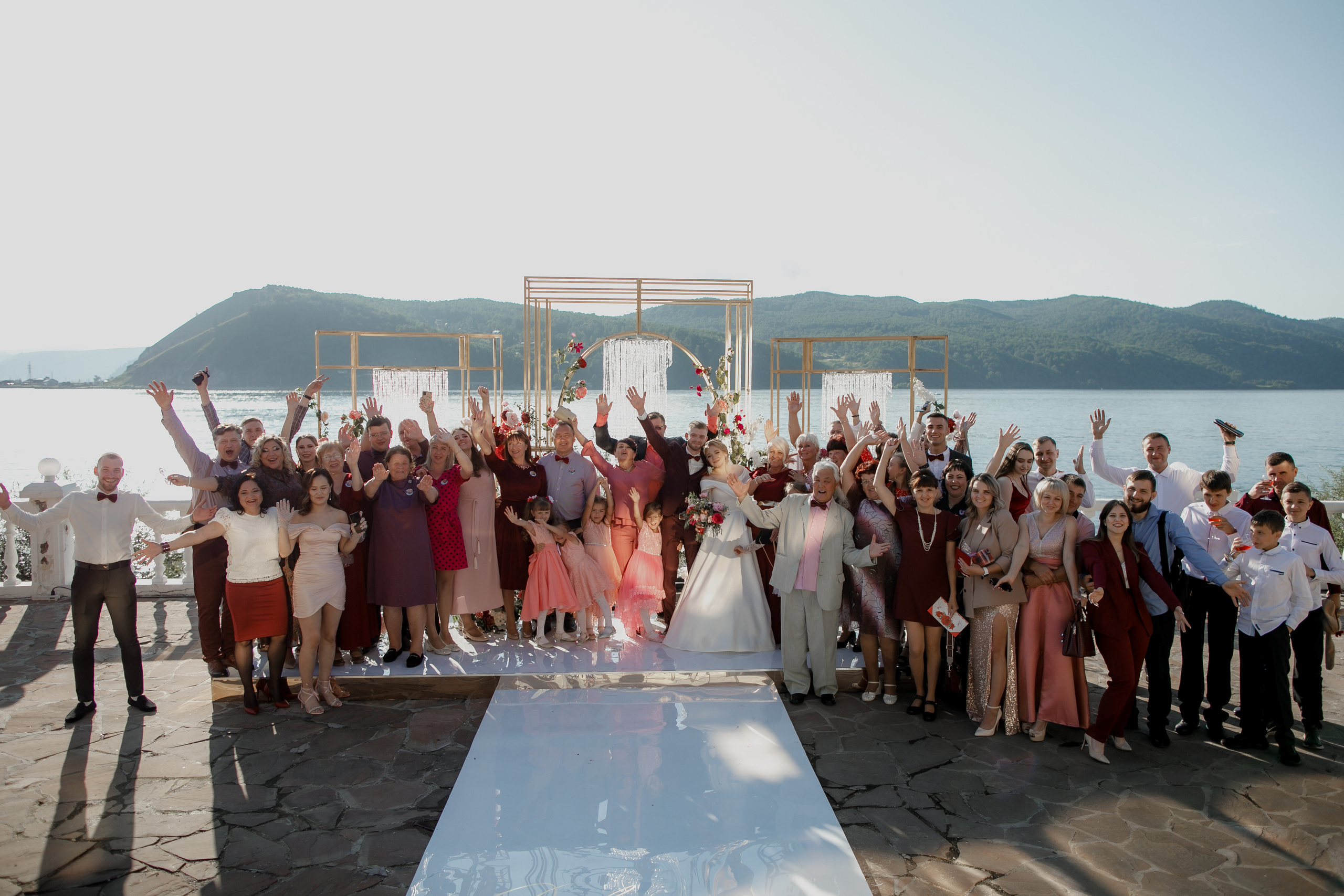 Свадьба на озере Байкал!. Свадебный фотограф Марина Назарова Москва