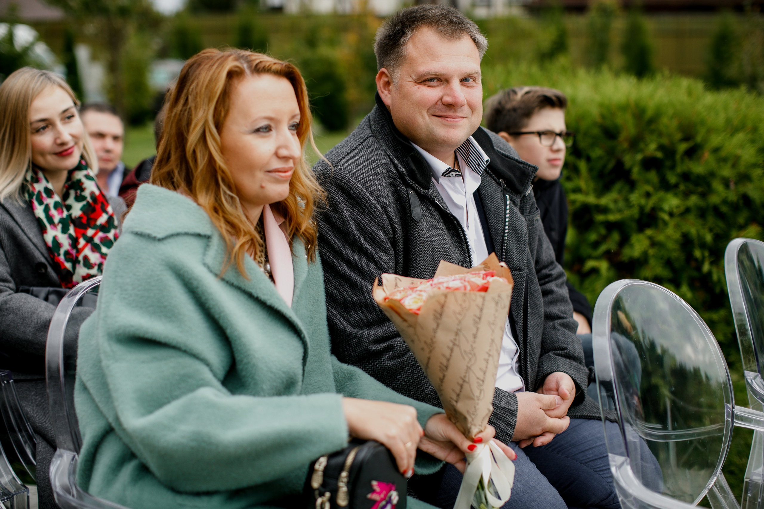 Свадебная вечеринка на загородной пощадке. Свадебный фотограф Марина Назарова Москва
