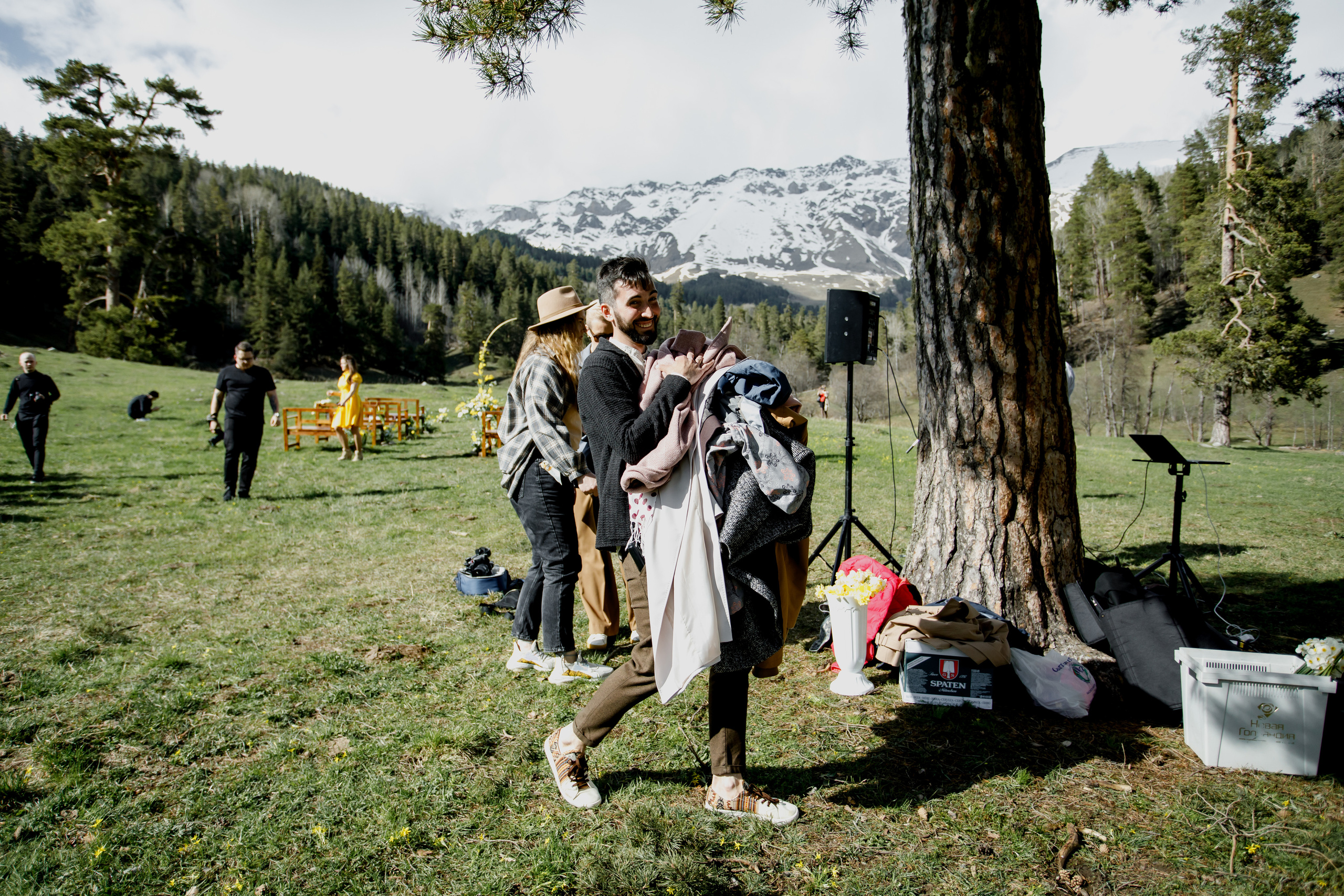 Свадьба в горах Архыза. Свадебный фотограф Марина Назарова Москва