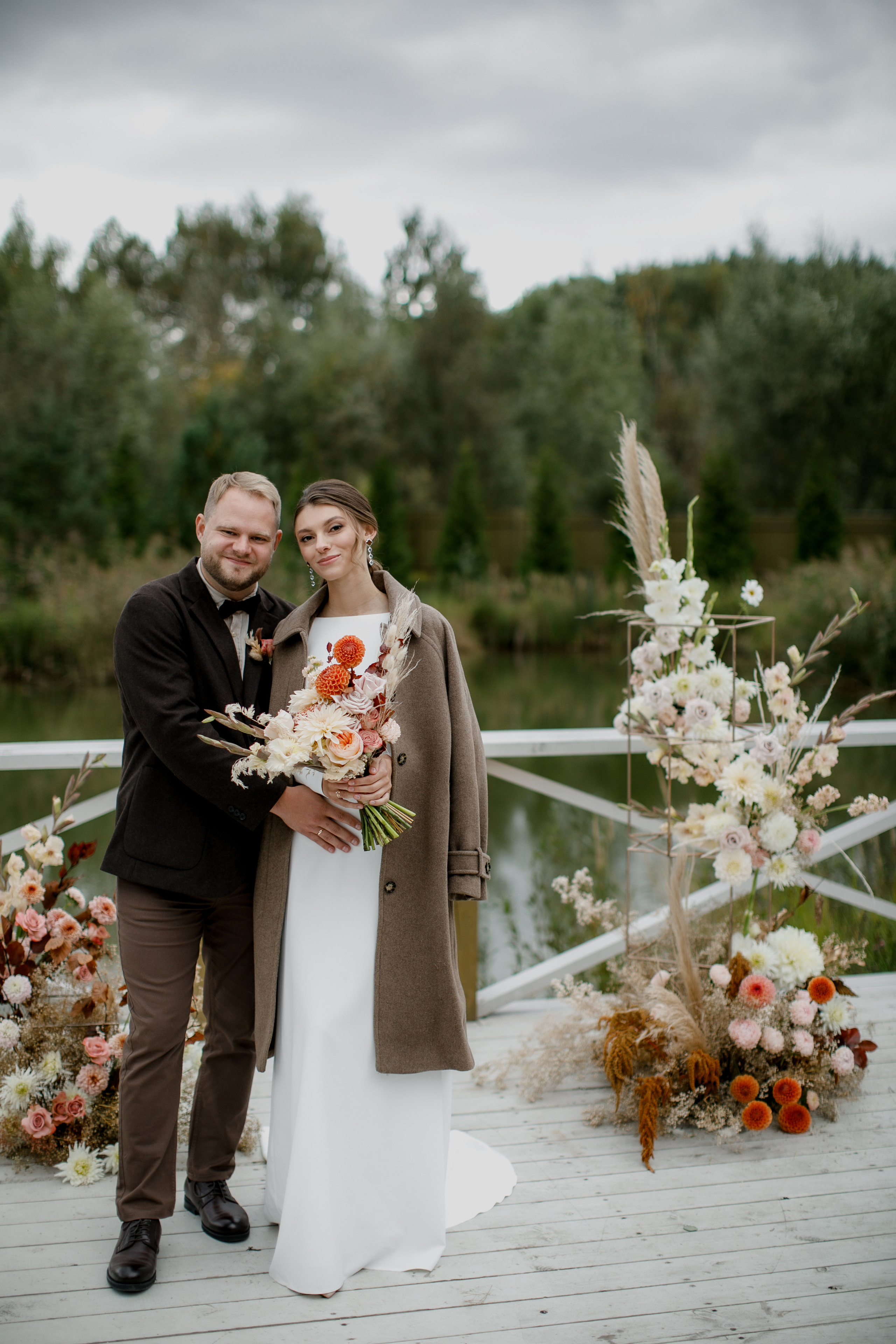 Свадебная вечеринка на загородной пощадке. Свадебный фотограф Марина Назарова Москва