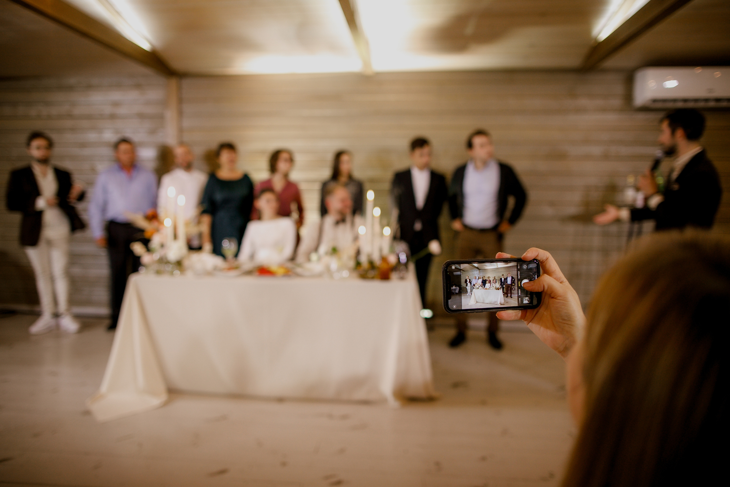 Свадебная вечеринка на загородной пощадке. Свадебный фотограф Марина Назарова Москва
