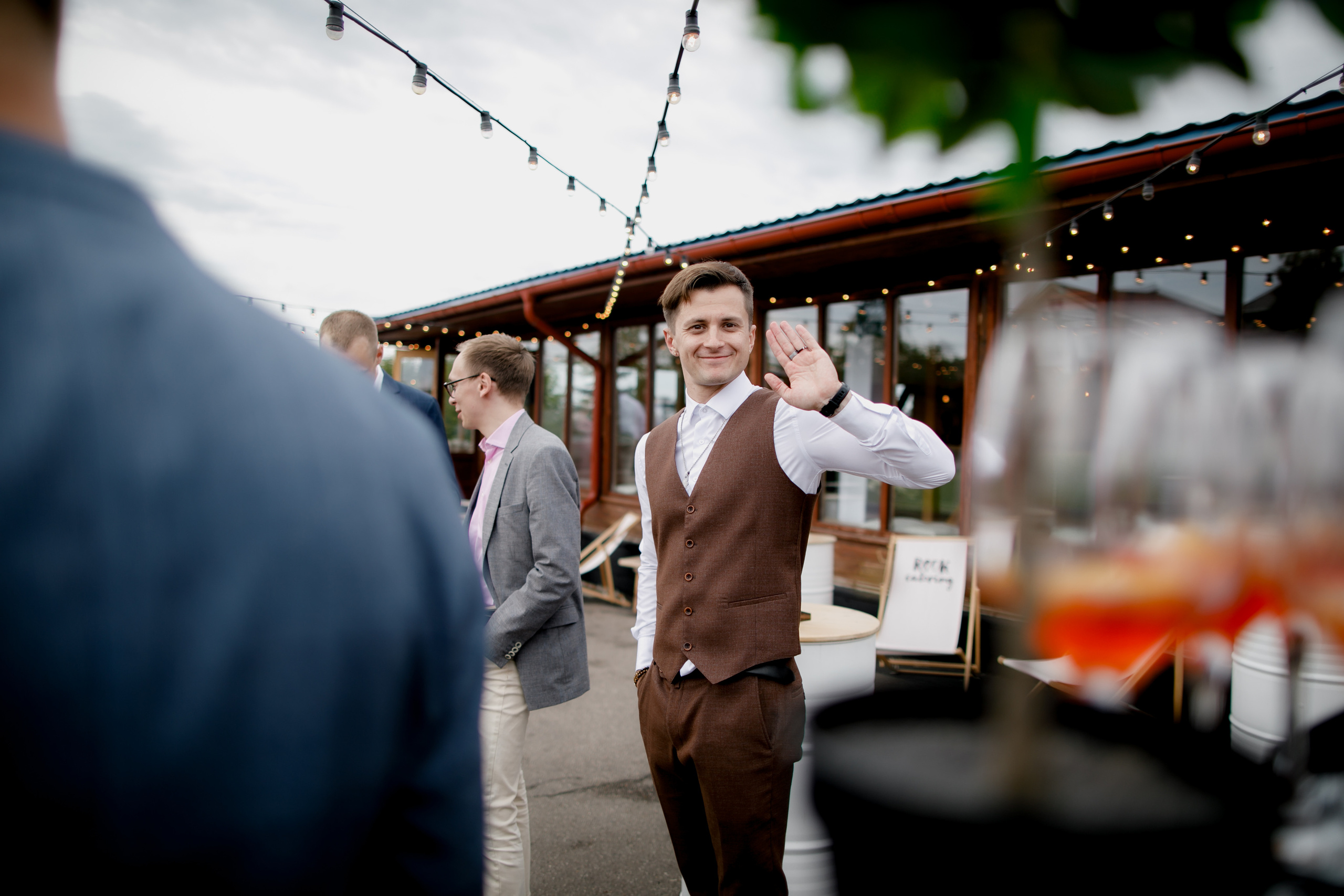 Свадебная вечеринка. Свадебный фотограф Марина Назарова Москва