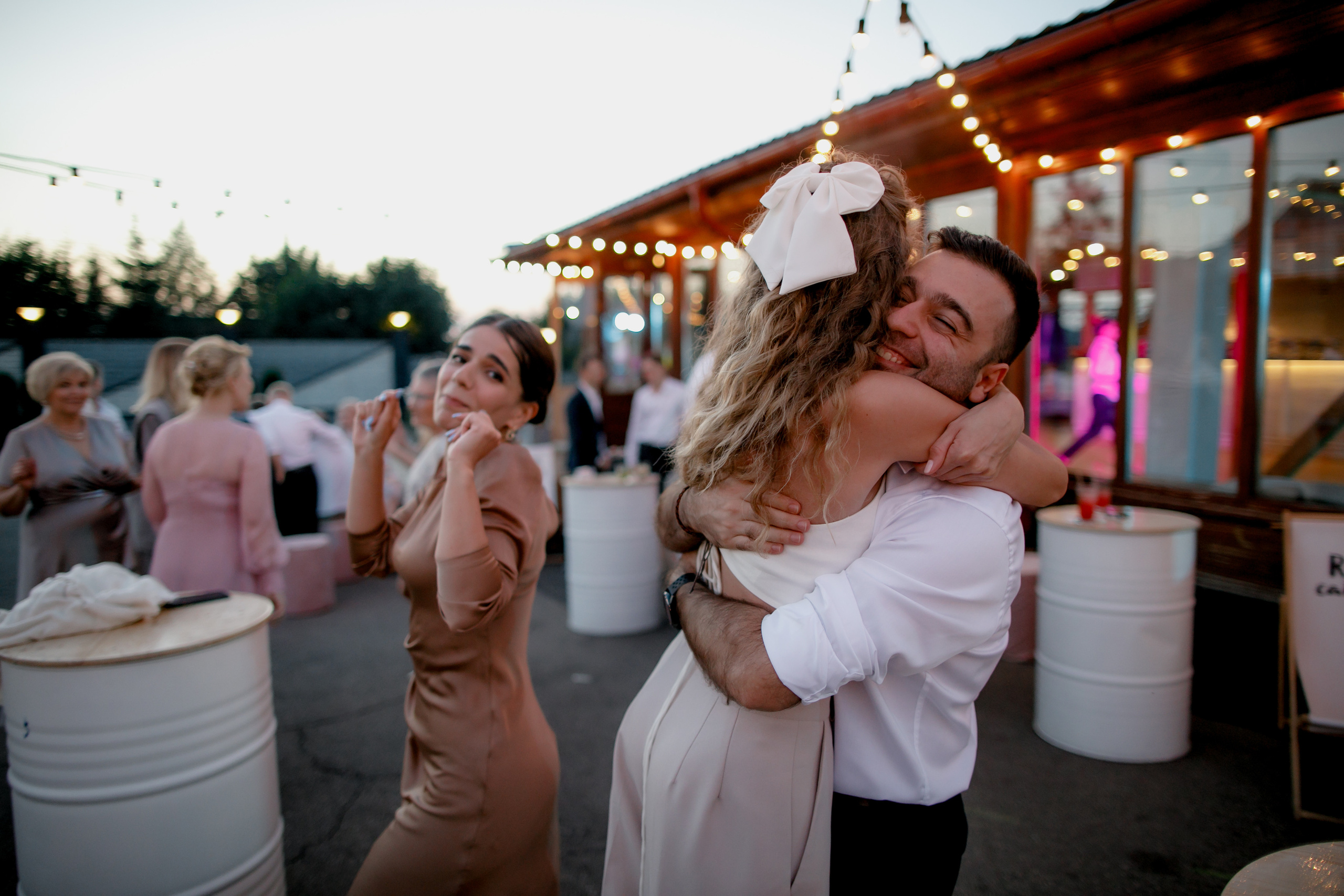 Свадебная вечеринка. Свадебный фотограф Марина Назарова Москва