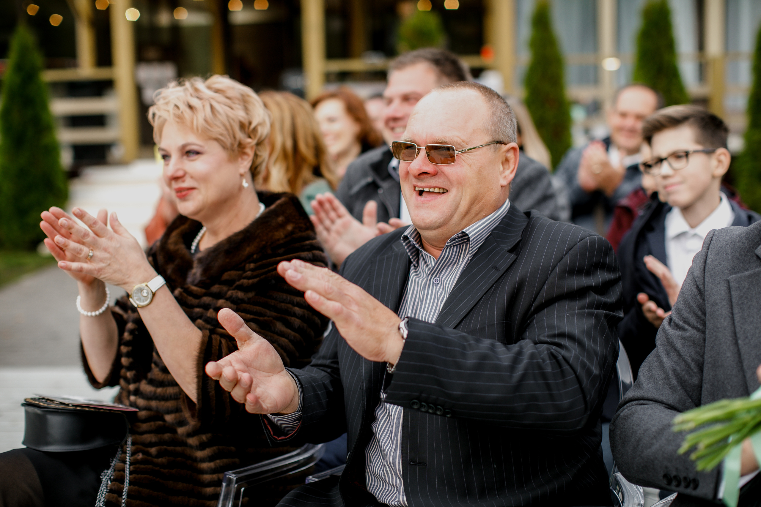 Свадебная вечеринка на загородной пощадке. Свадебный фотограф Марина Назарова Москва