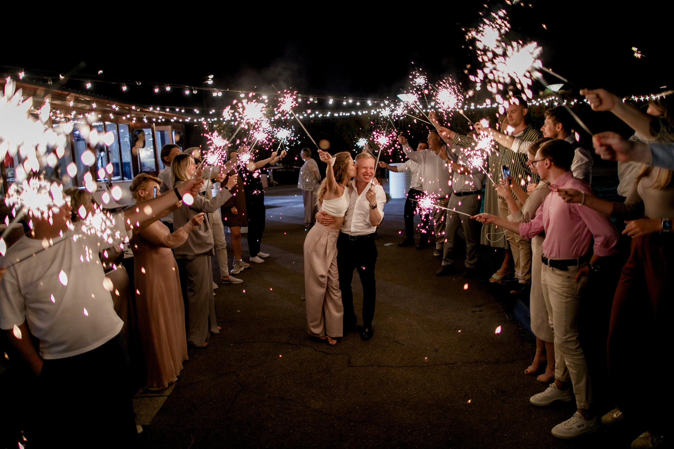 Свадебная вечеринка. Свадебный фотограф Марина Назарова Москва