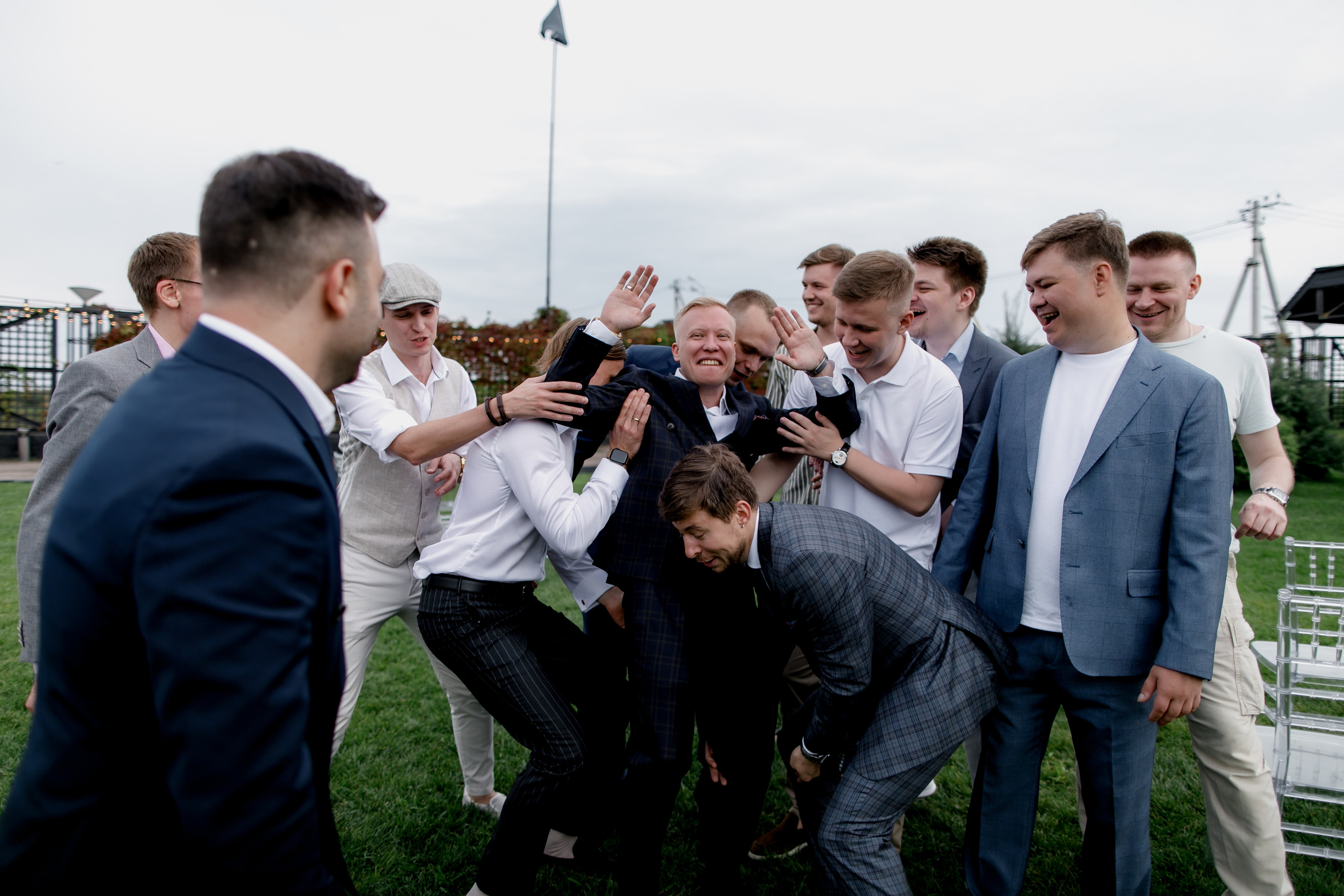 Свадебная вечеринка. Свадебный фотограф Марина Назарова Москва