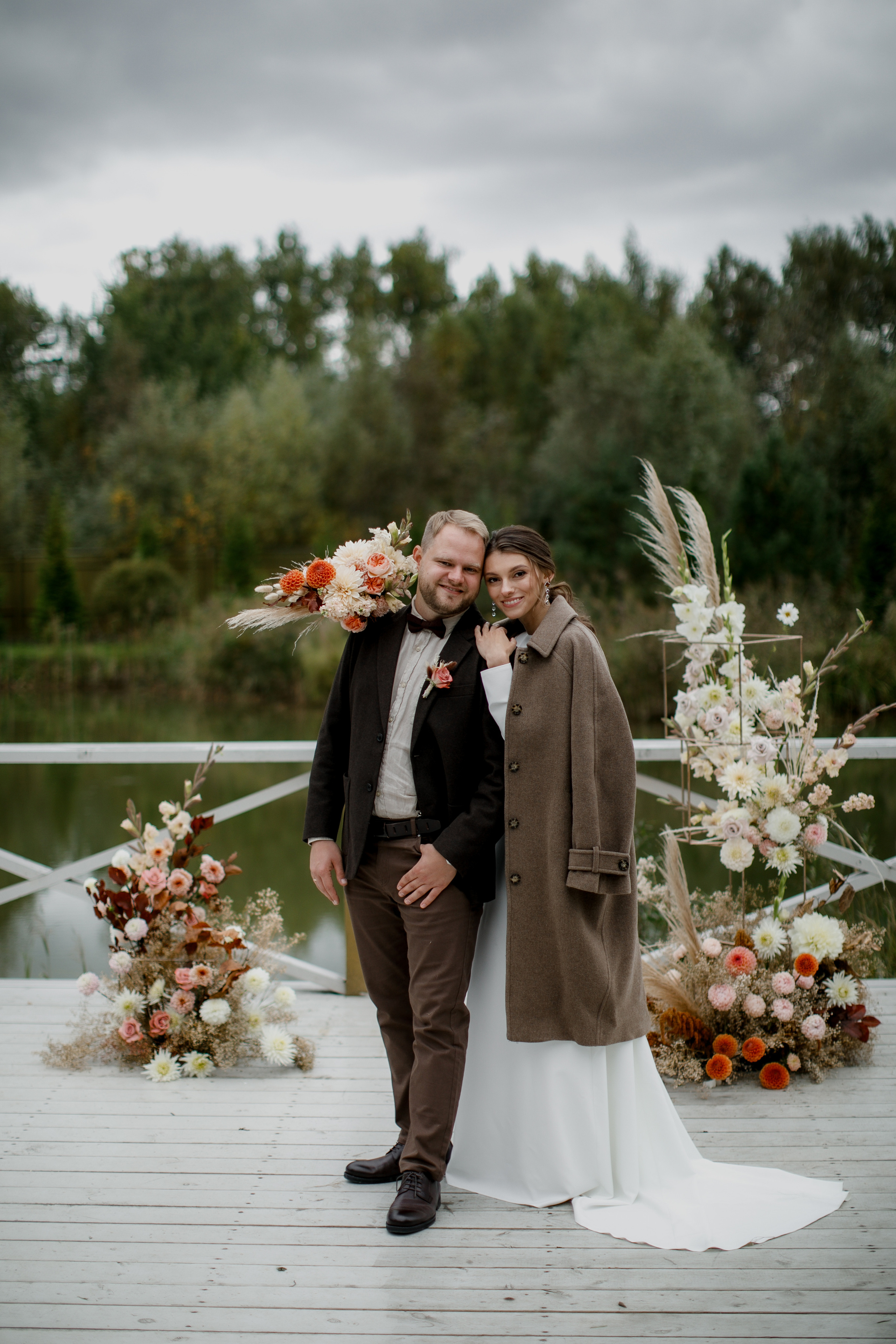 Свадебная вечеринка на загородной пощадке. Свадебный фотограф Марина Назарова Москва