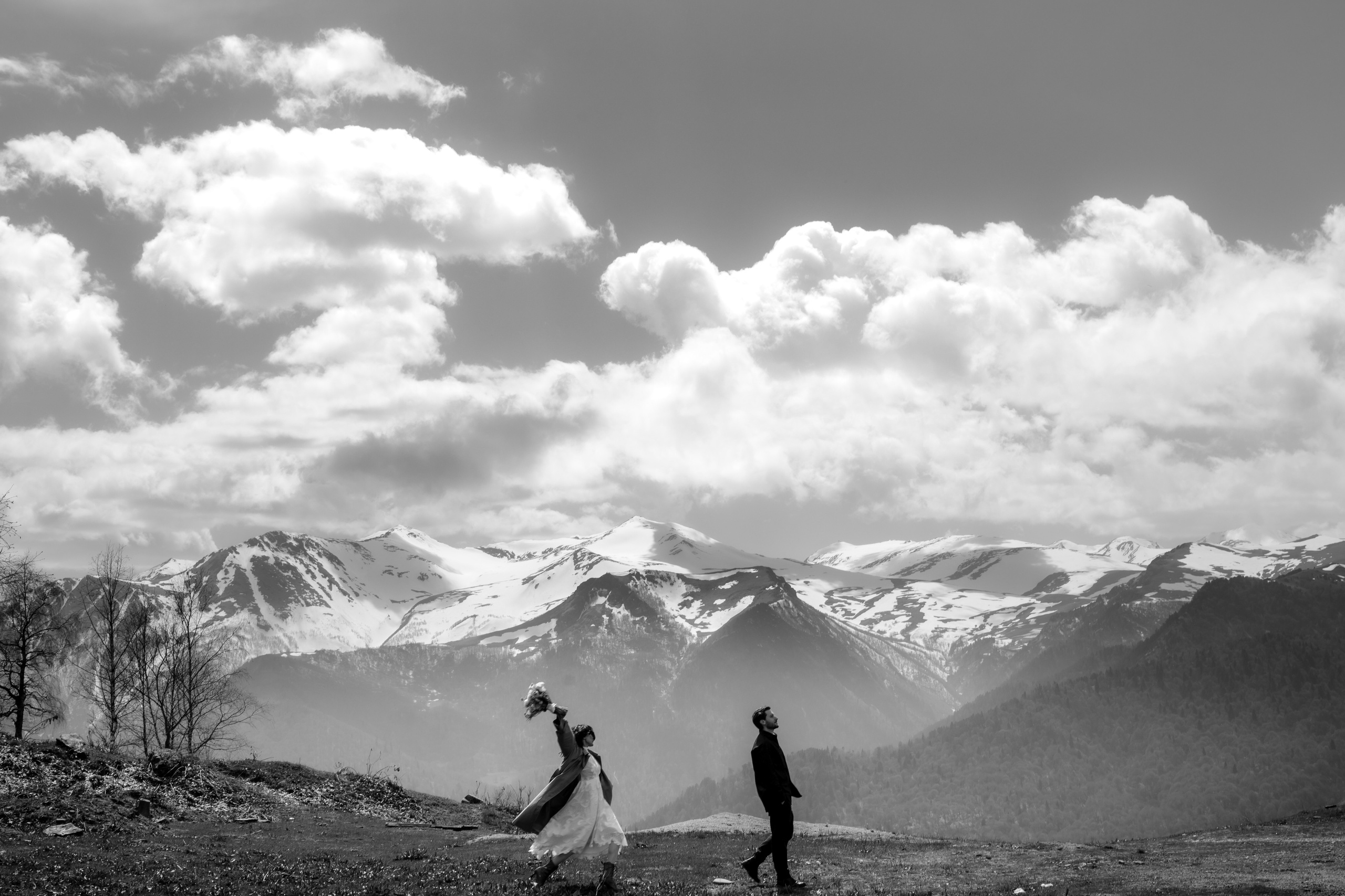 Свадьба в горах Архыза. Свадебный фотограф Марина Назарова Москва