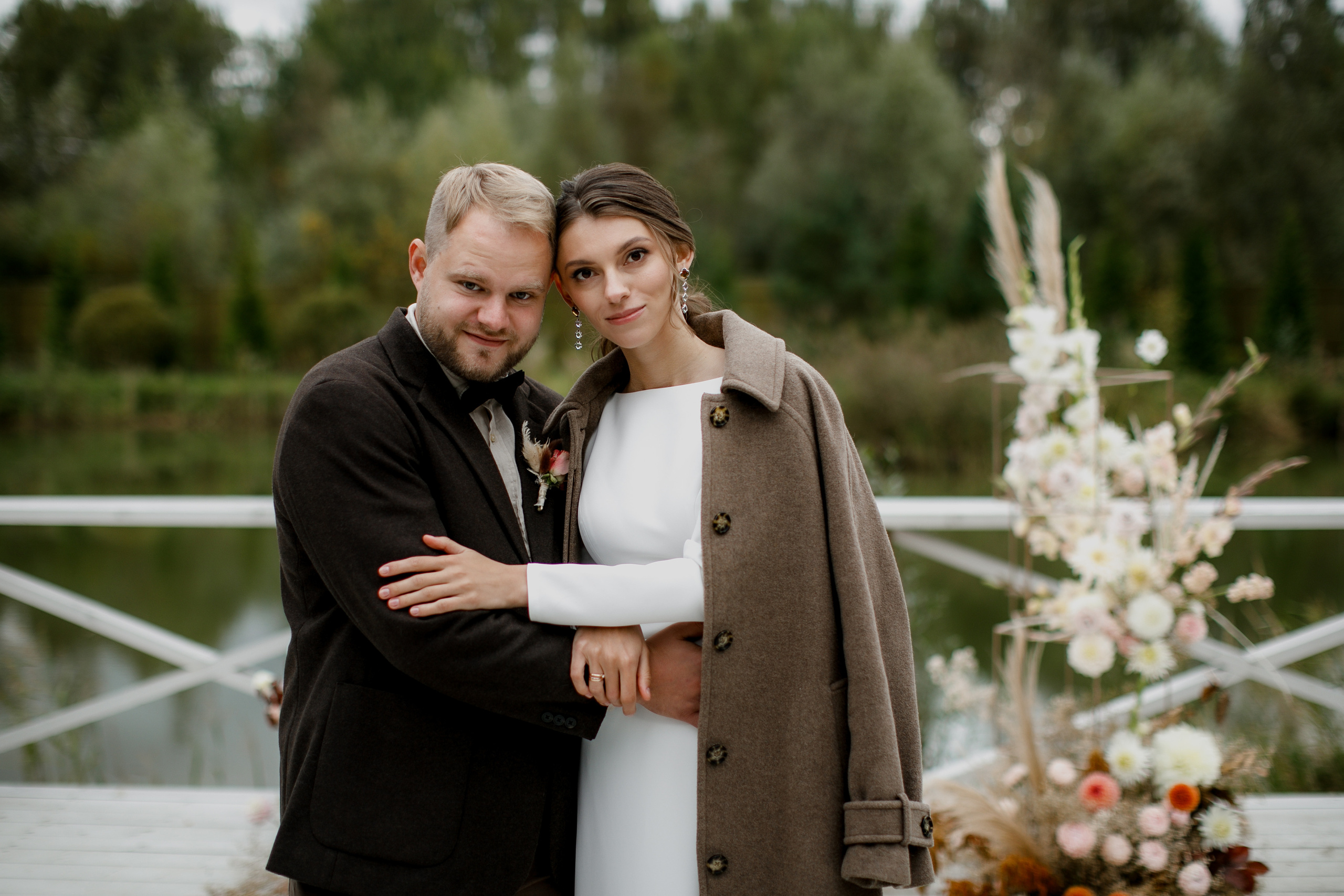 Свадебная вечеринка на загородной пощадке. Свадебный фотограф Марина Назарова Москва