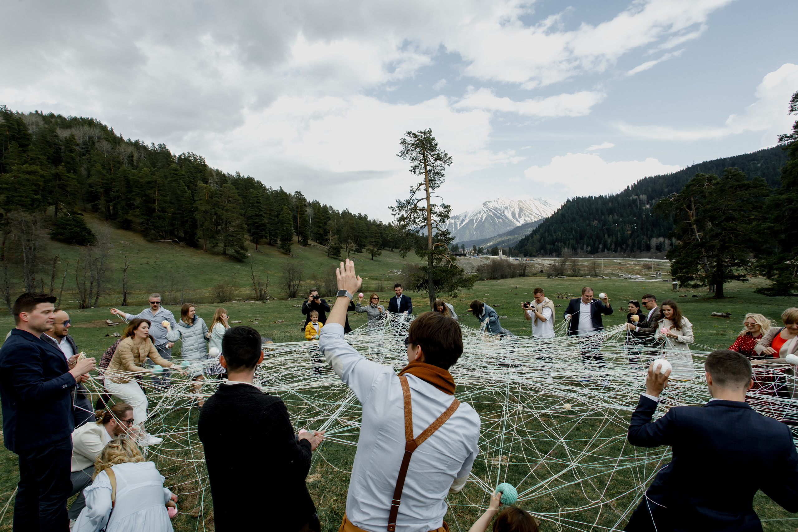 Свадьба в горах Архыза. Свадебный фотограф Марина Назарова Москва