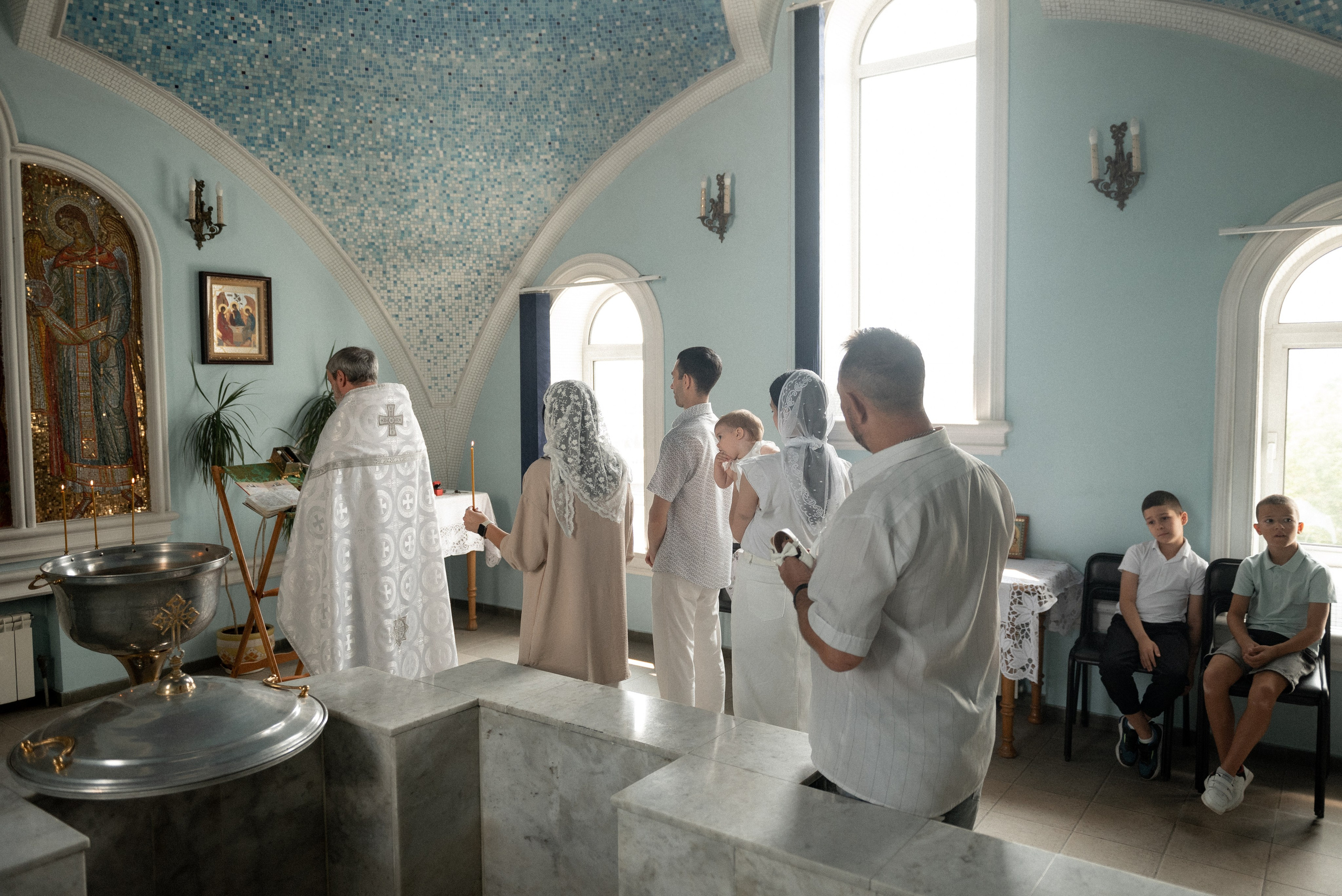 Крещение. Семейный фотограф Ирина Сгибнева